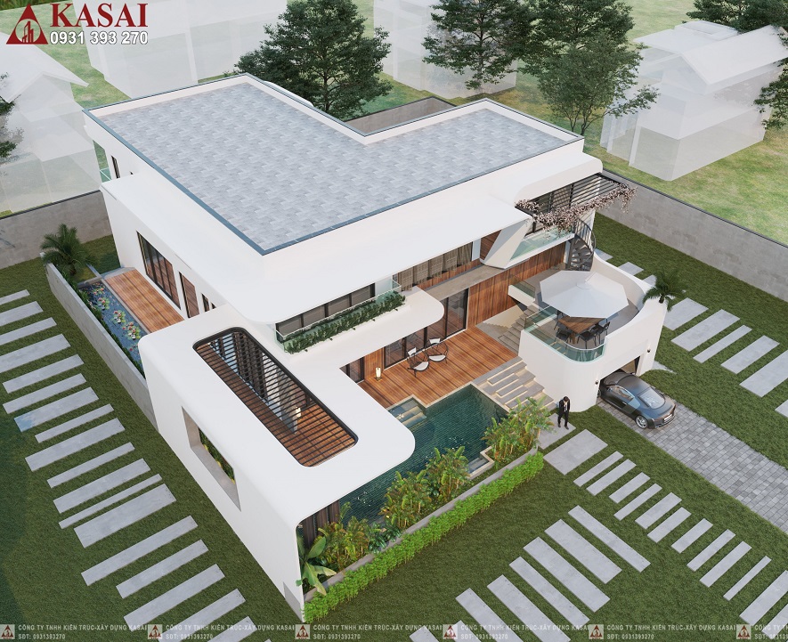 Mẫu thiết kế villa huyện Hòa Vang 