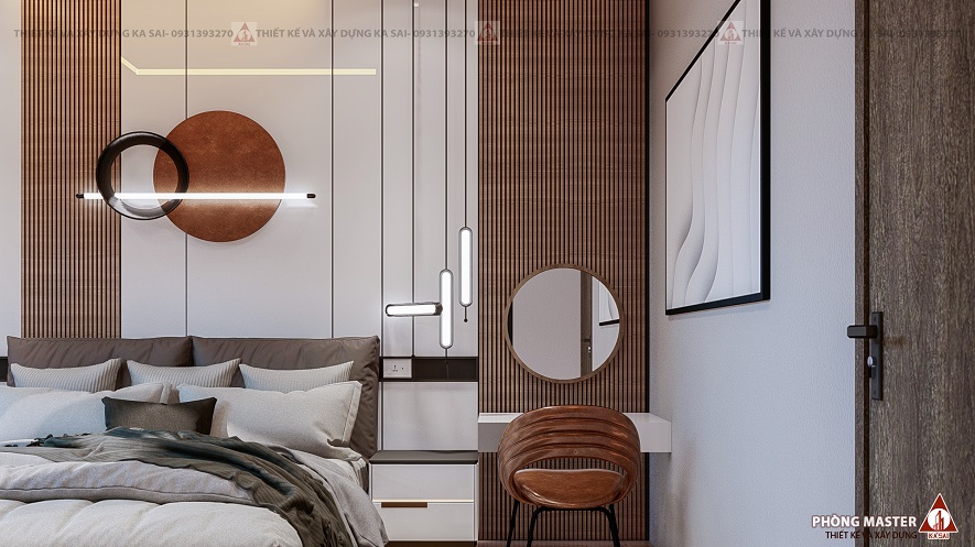 Thiết kế nội thất phòng ngủ hiện đại, ấn tượng
