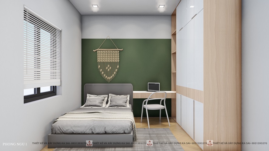 Thiết kế phòng ngủ nhỏ tối giản đẹp