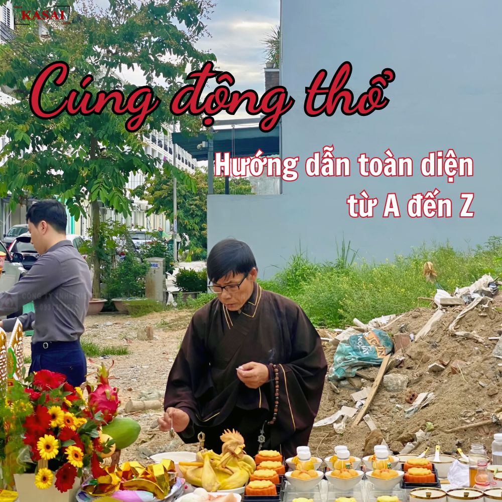 Lễ cúng động thổ.