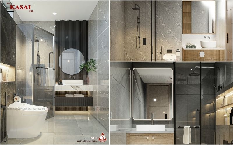 Thiết kế các phòng WC của N'House.