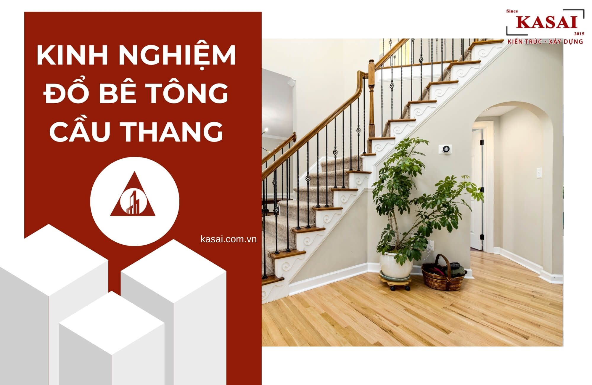 đổ bê tông cầu thang