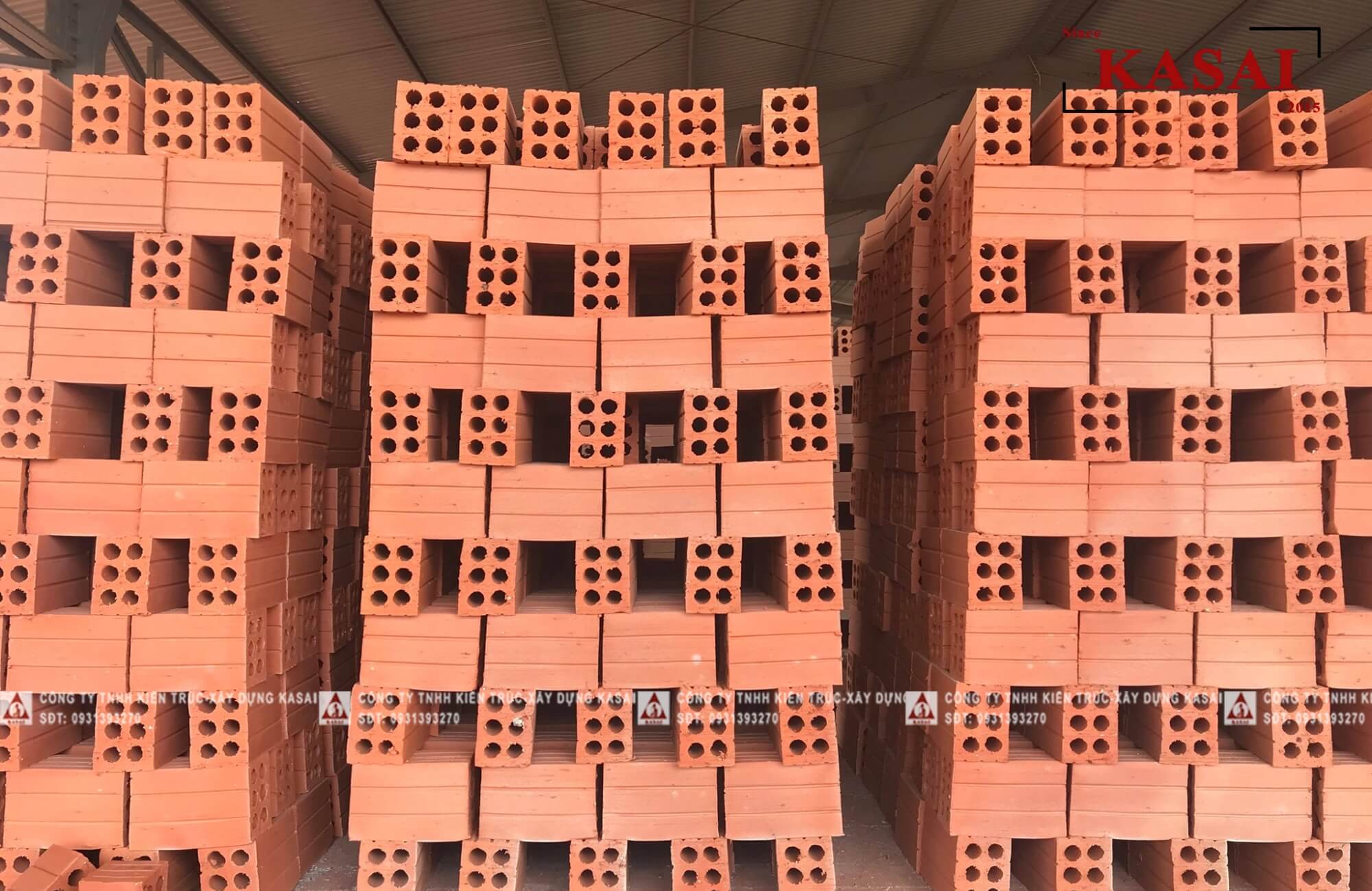 gạch xây nhà 6 lỗ