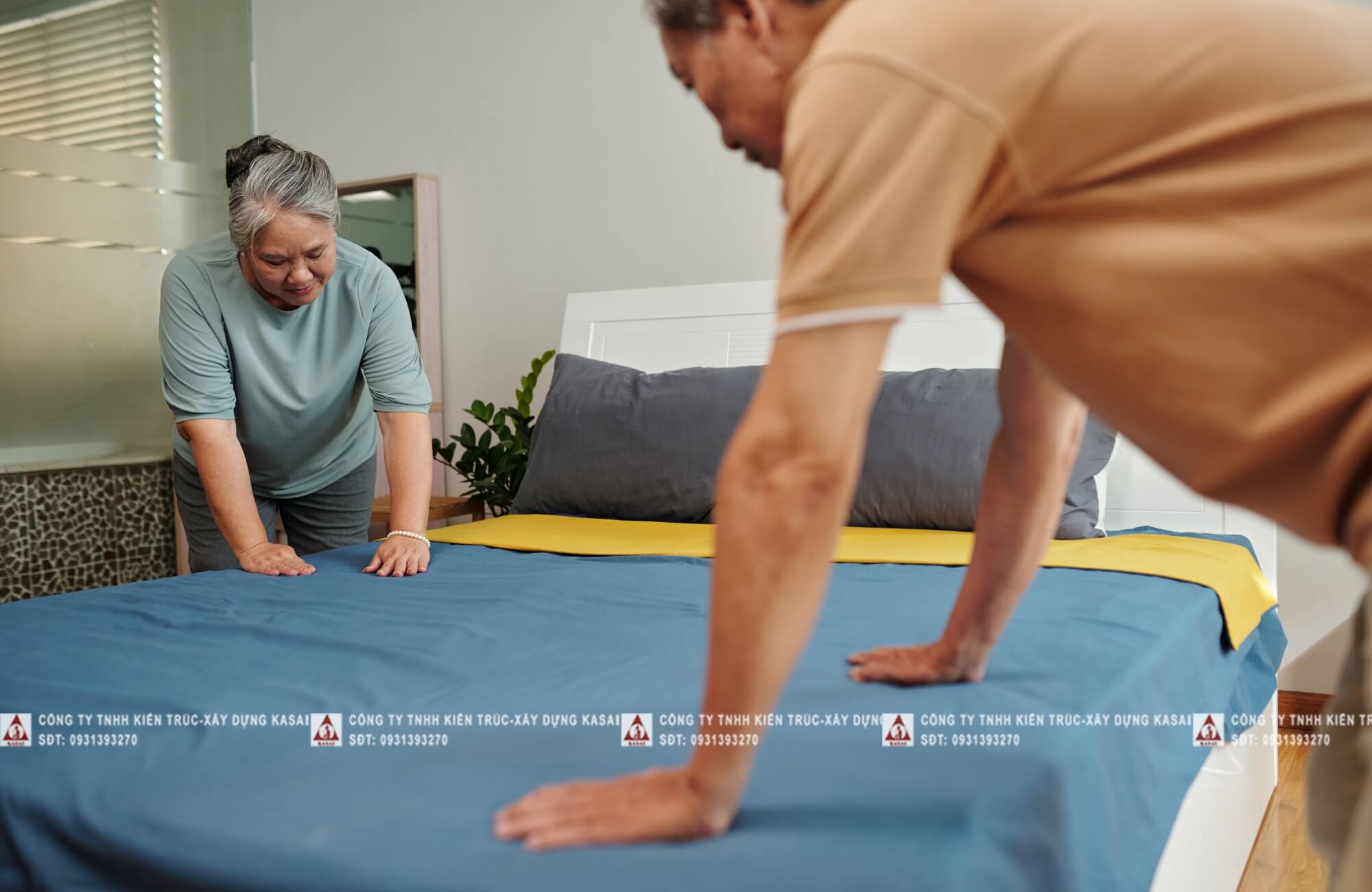 Giải pháp cách nhiệt cho nhà với việc thay đệm và ga