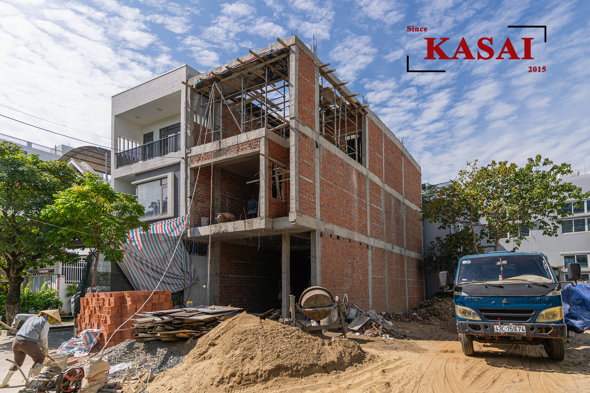 KASAI thi công nhà phố ở Hà Tĩnh