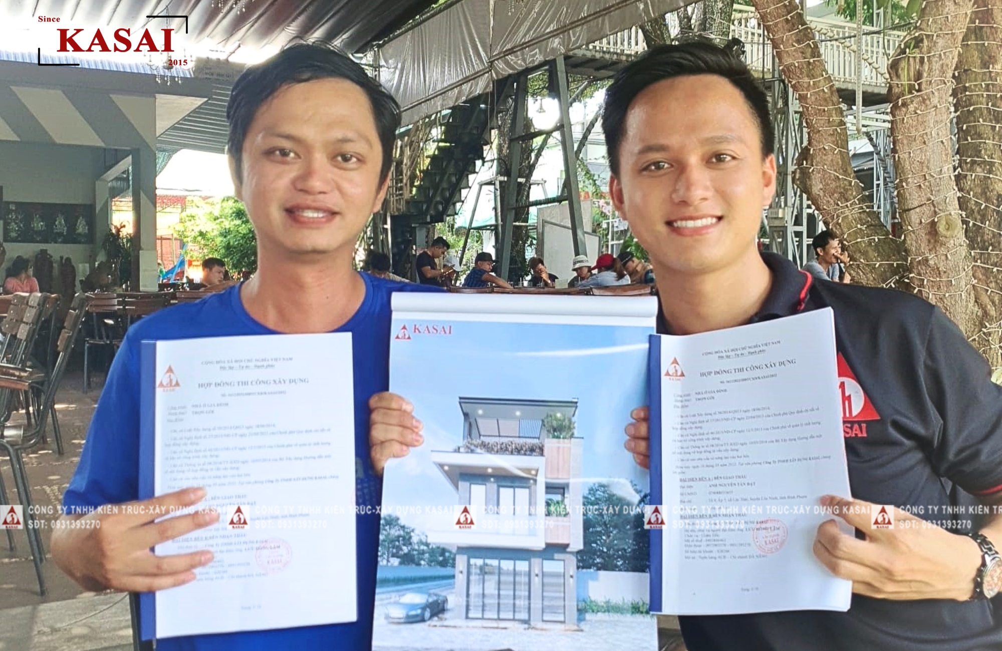 Ký hợp đồng thiết kế nhà ở Nghệ An