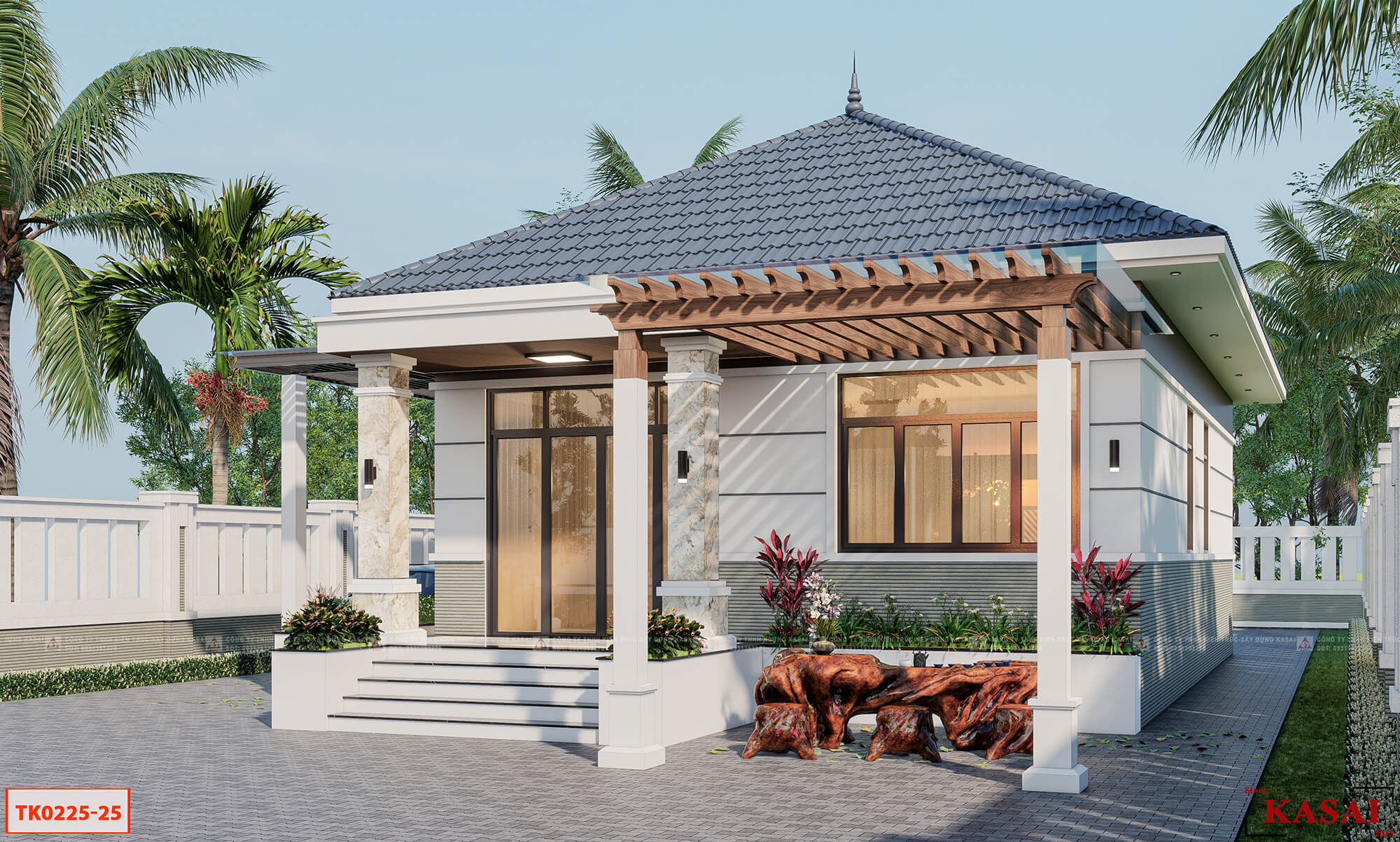 Nhà cấp 4 mặt tiền 10m