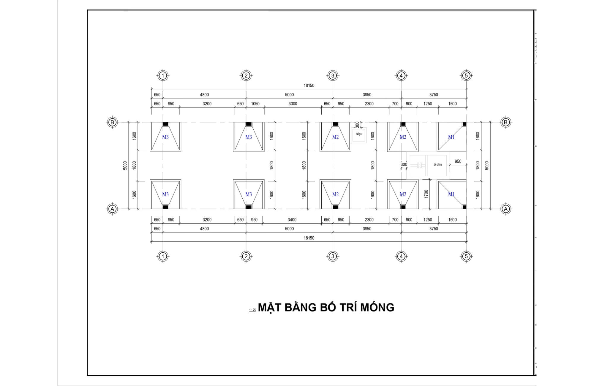 Móng đơn nhà cấp 4