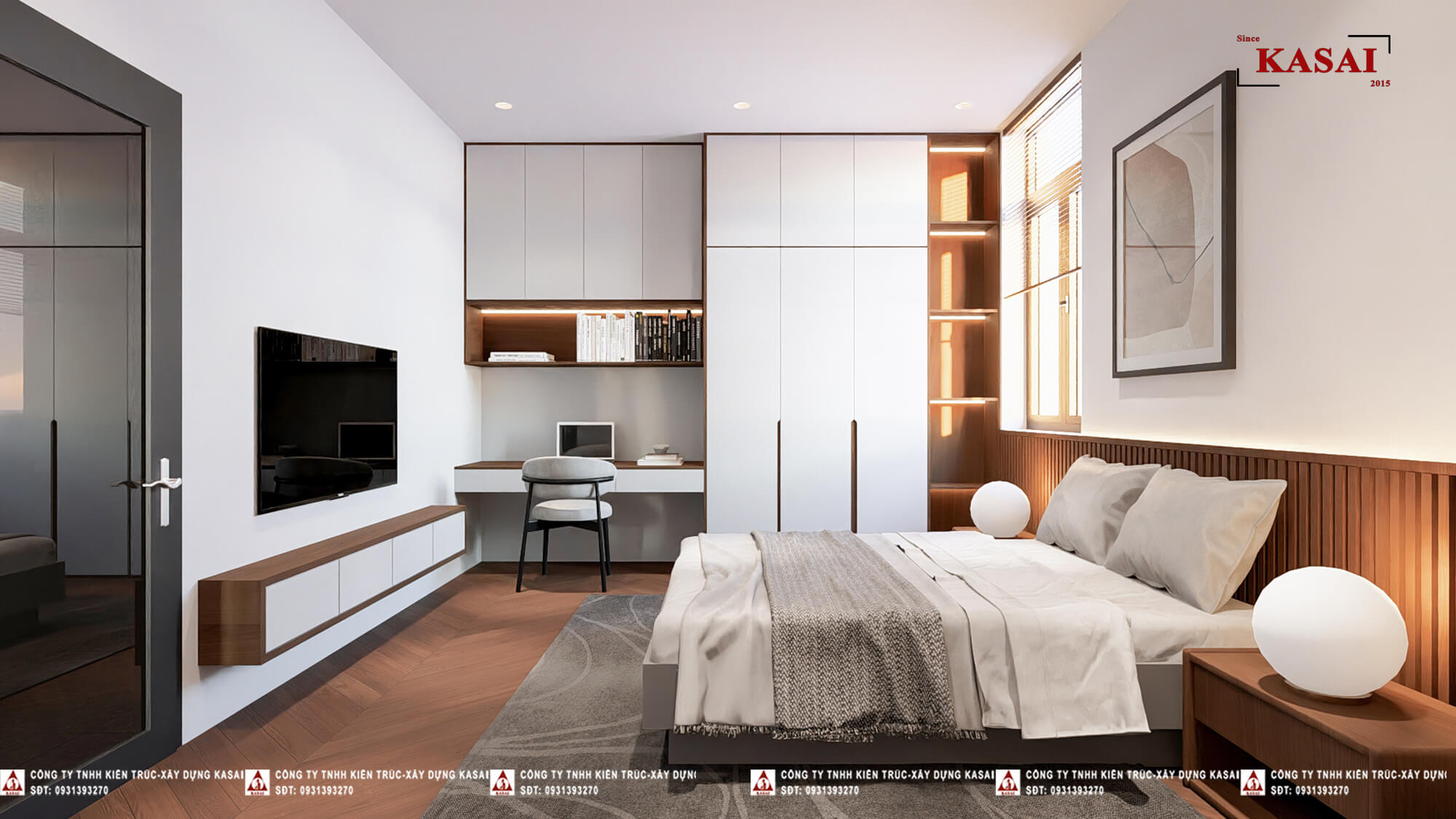 Phòng ngủ 1 nhà cấp 4 3 phòng ngủ