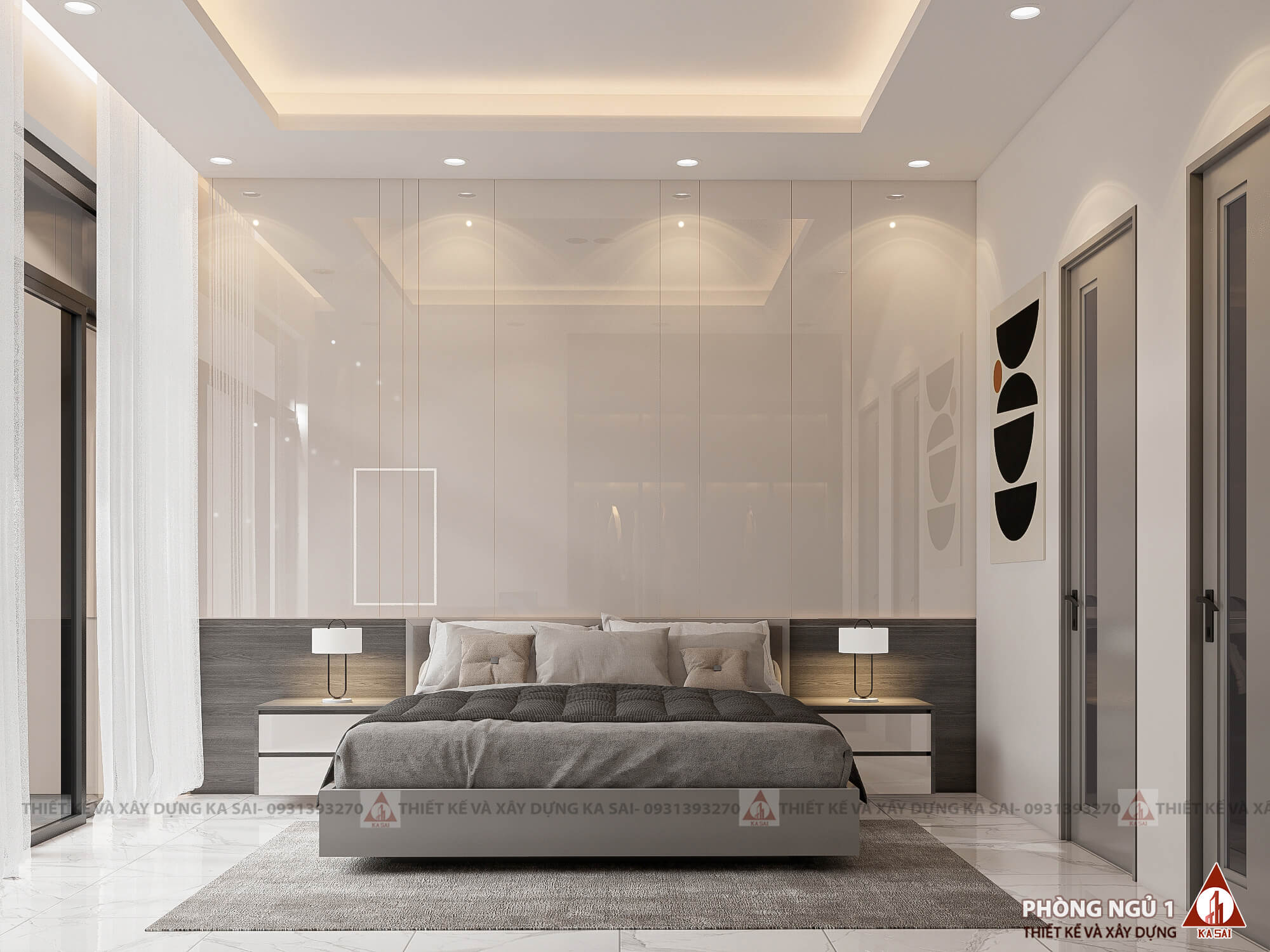 Phòng ngủ 1 nhà ống 3 phòng ngủ 1 phòng thờ