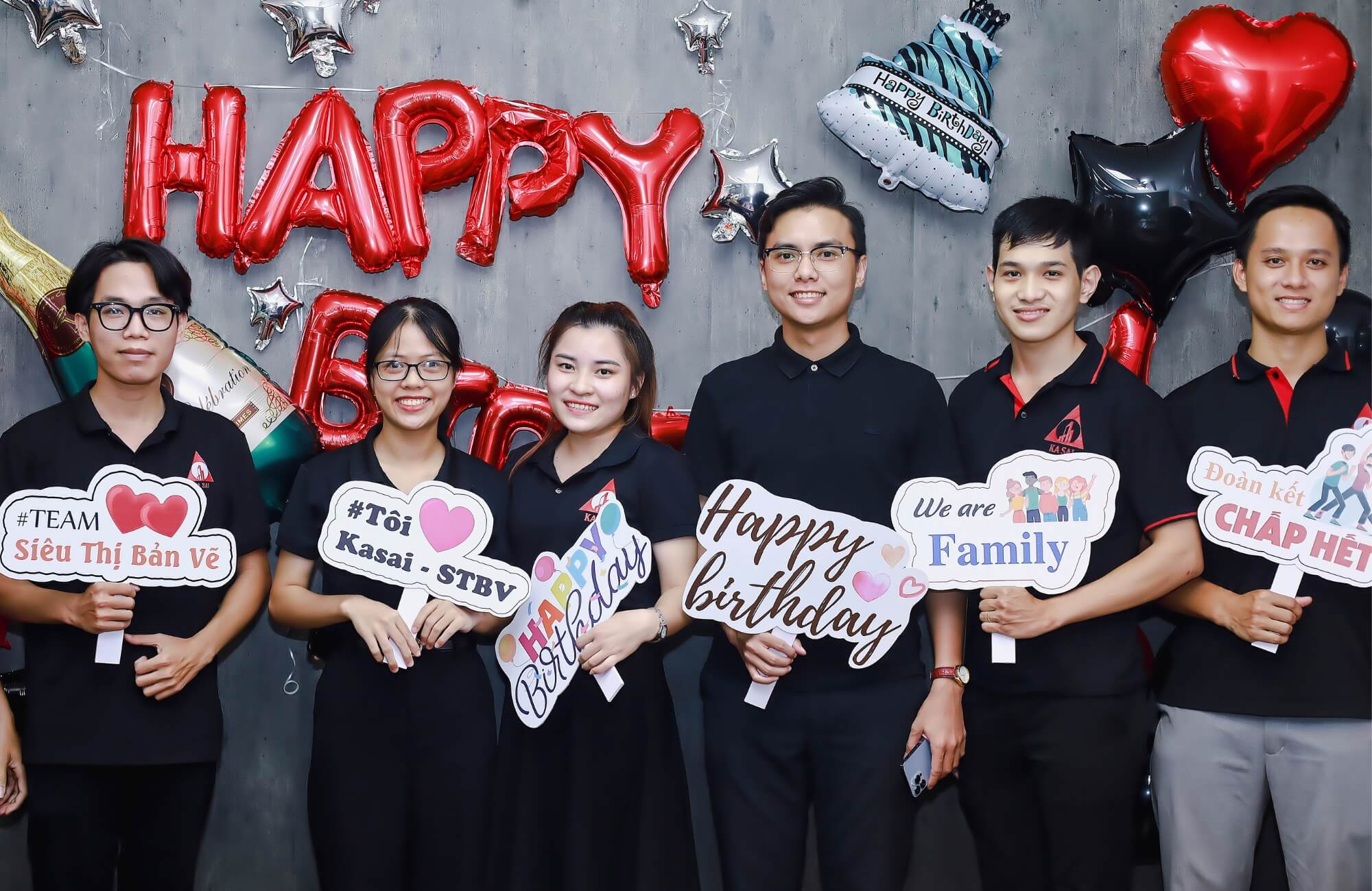 Team có sinh nhật quý 3 tại KASAI