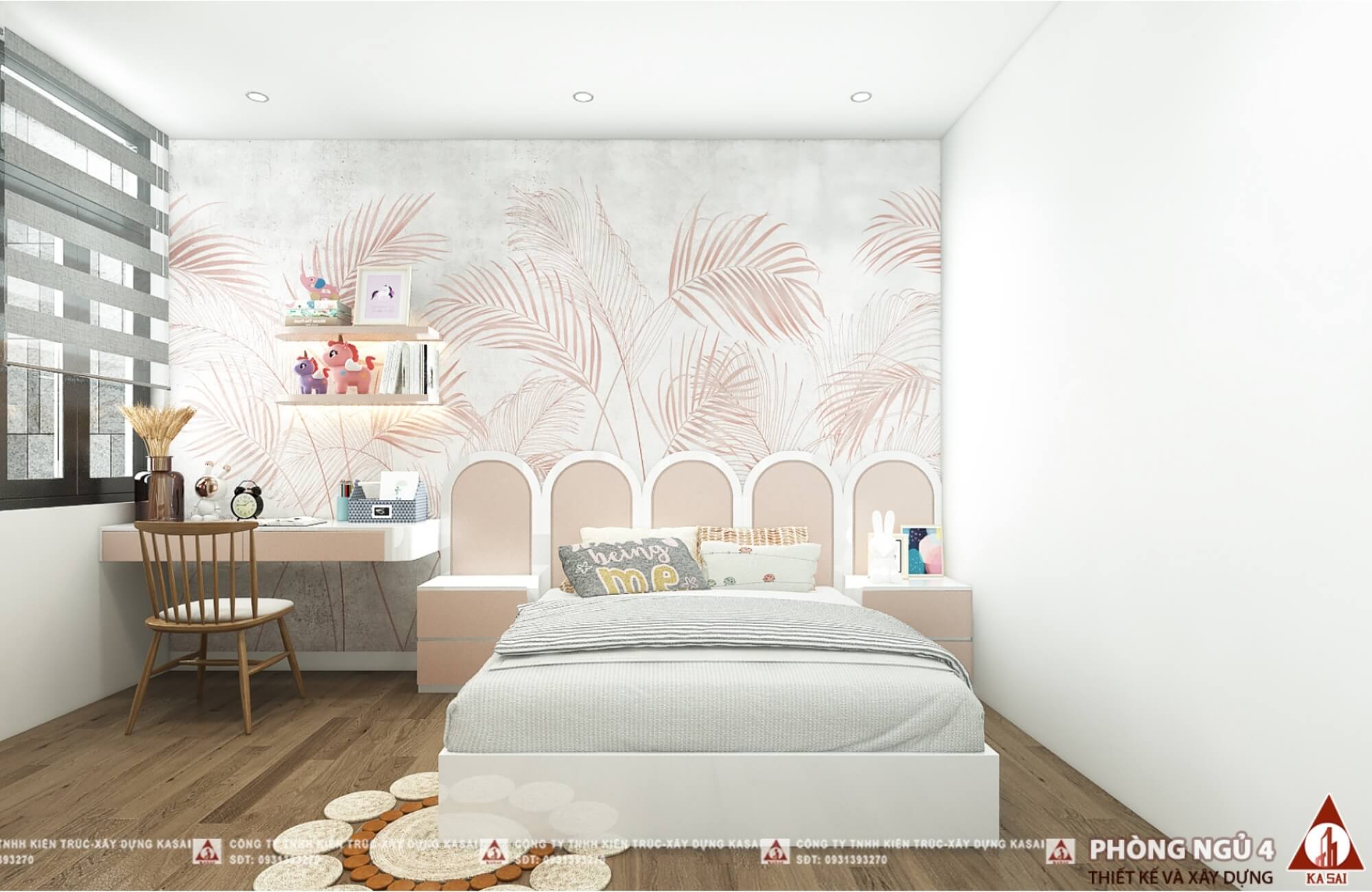 Thiết kế nhà 100m2 3 tầng phòng ngủ 3