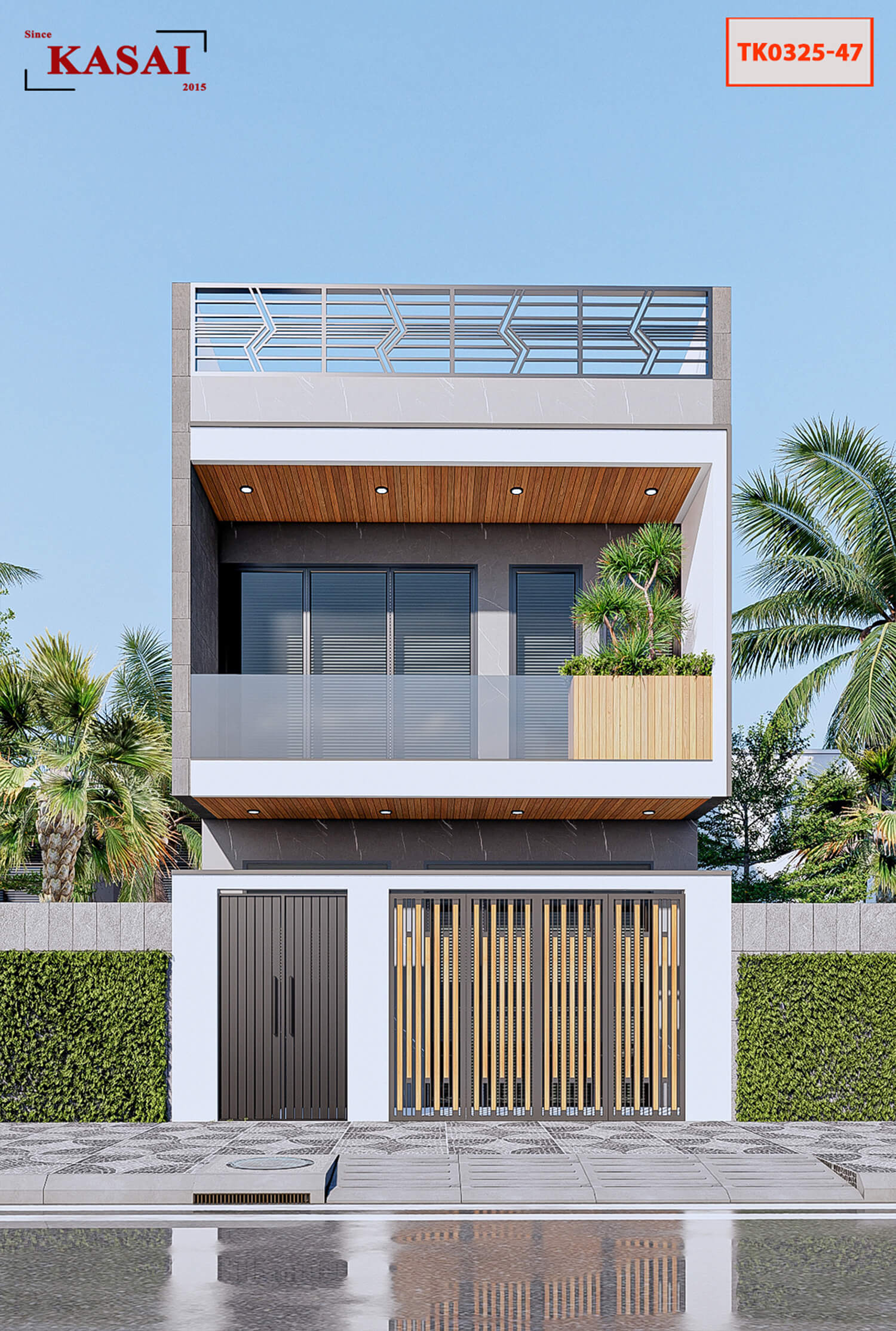 Thiết kế nhà 2 tầng Nghệ An đẹp