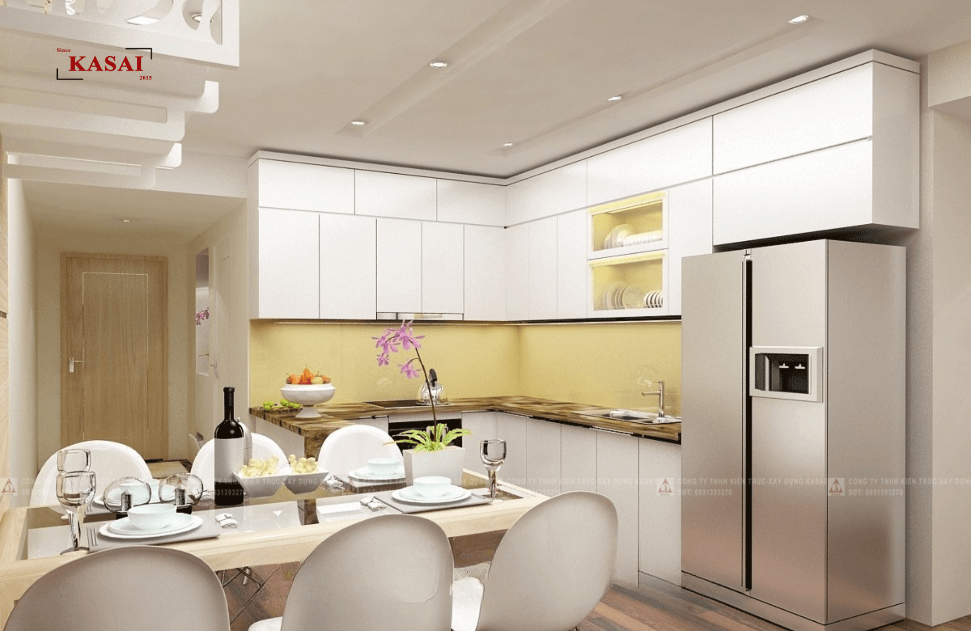 Thiết kế phòng bếp nhỏ 6