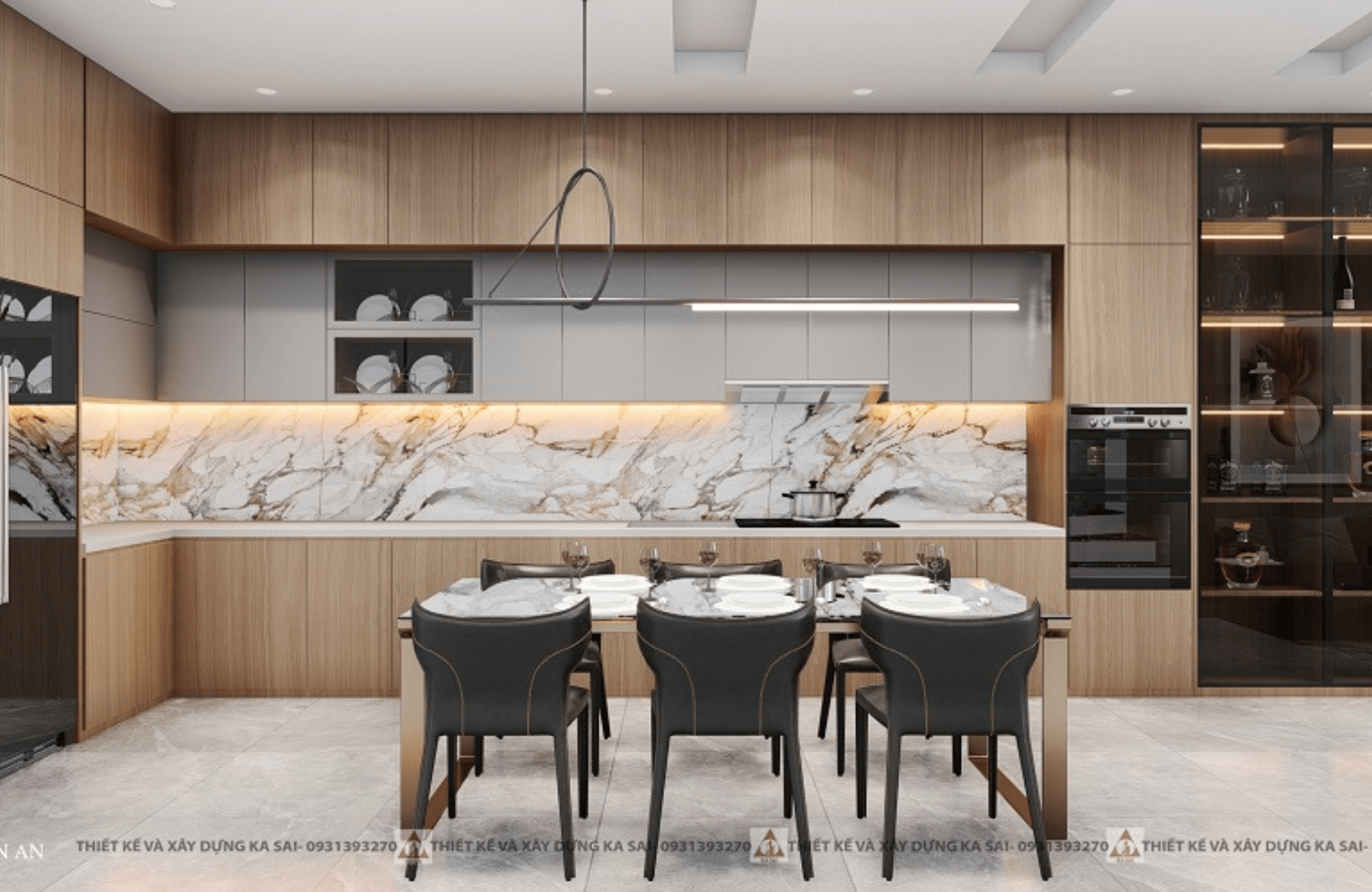Thiết kế phòng bếp thông minh 10