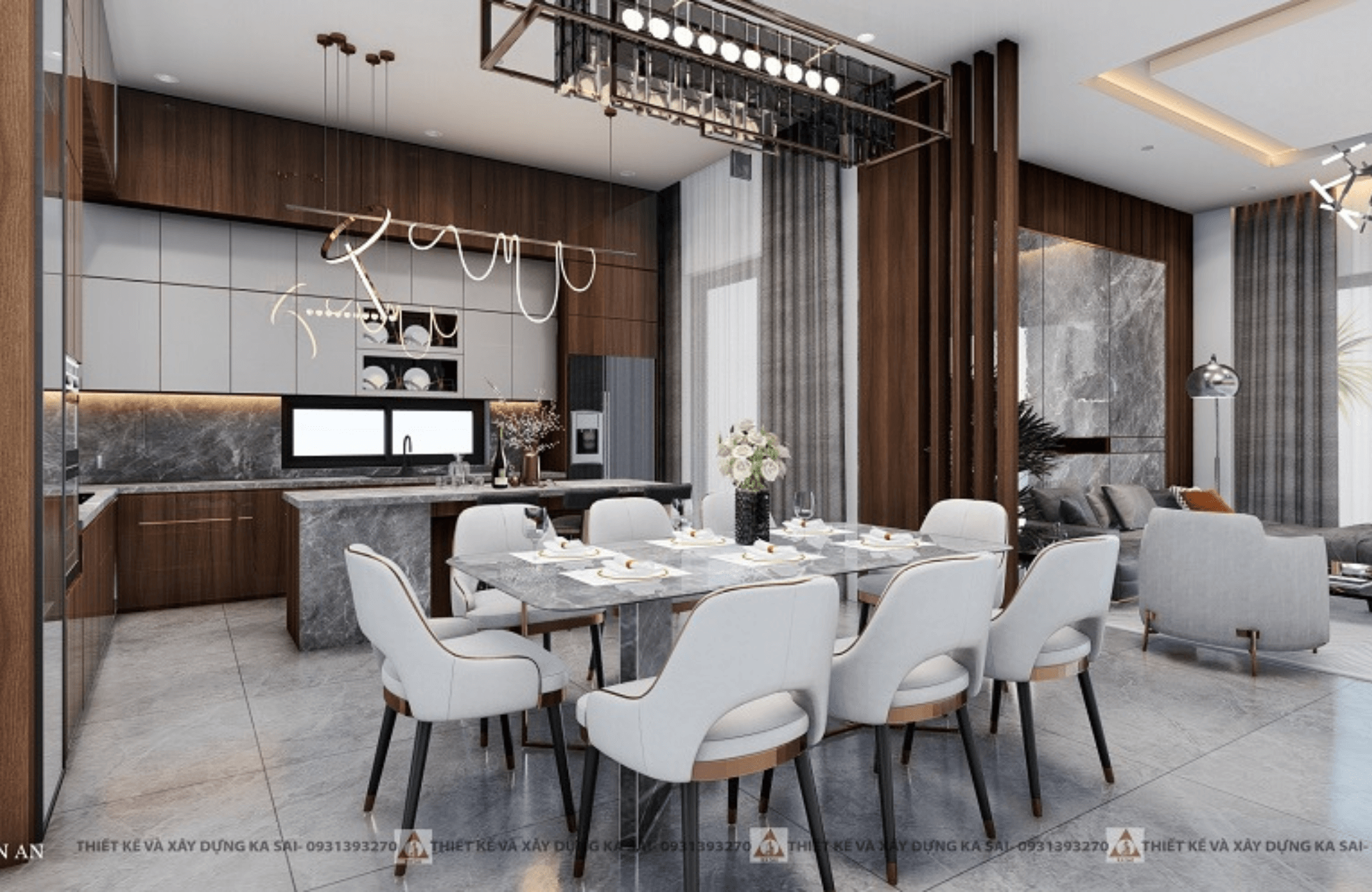 Thiết kế phòng bếp thông minh