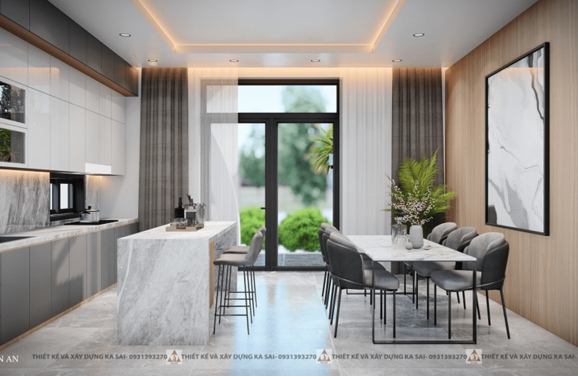Thiết kế phòng bếp thông minh 14