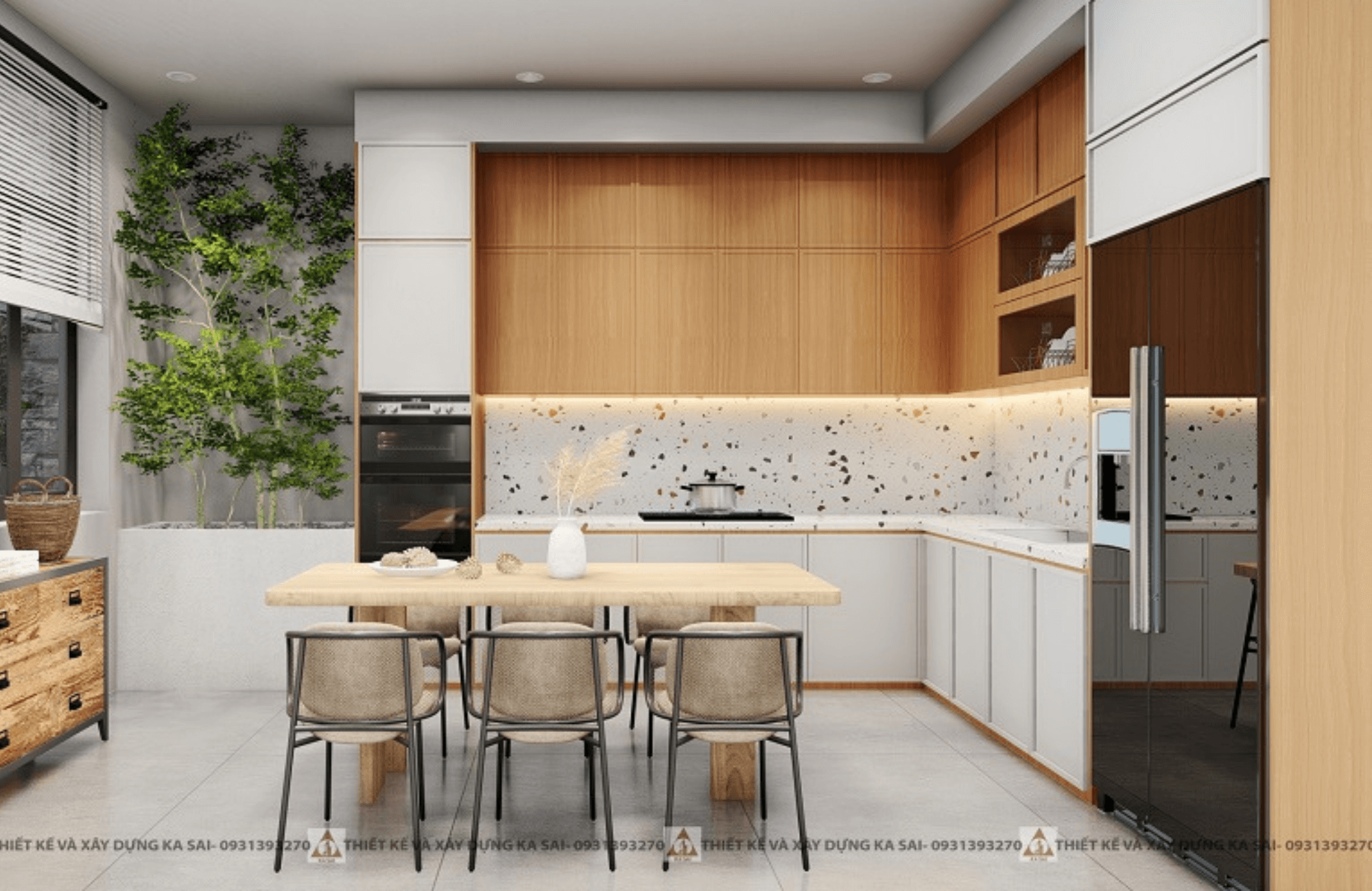 Thiết kế phòng bếp thông minh 8