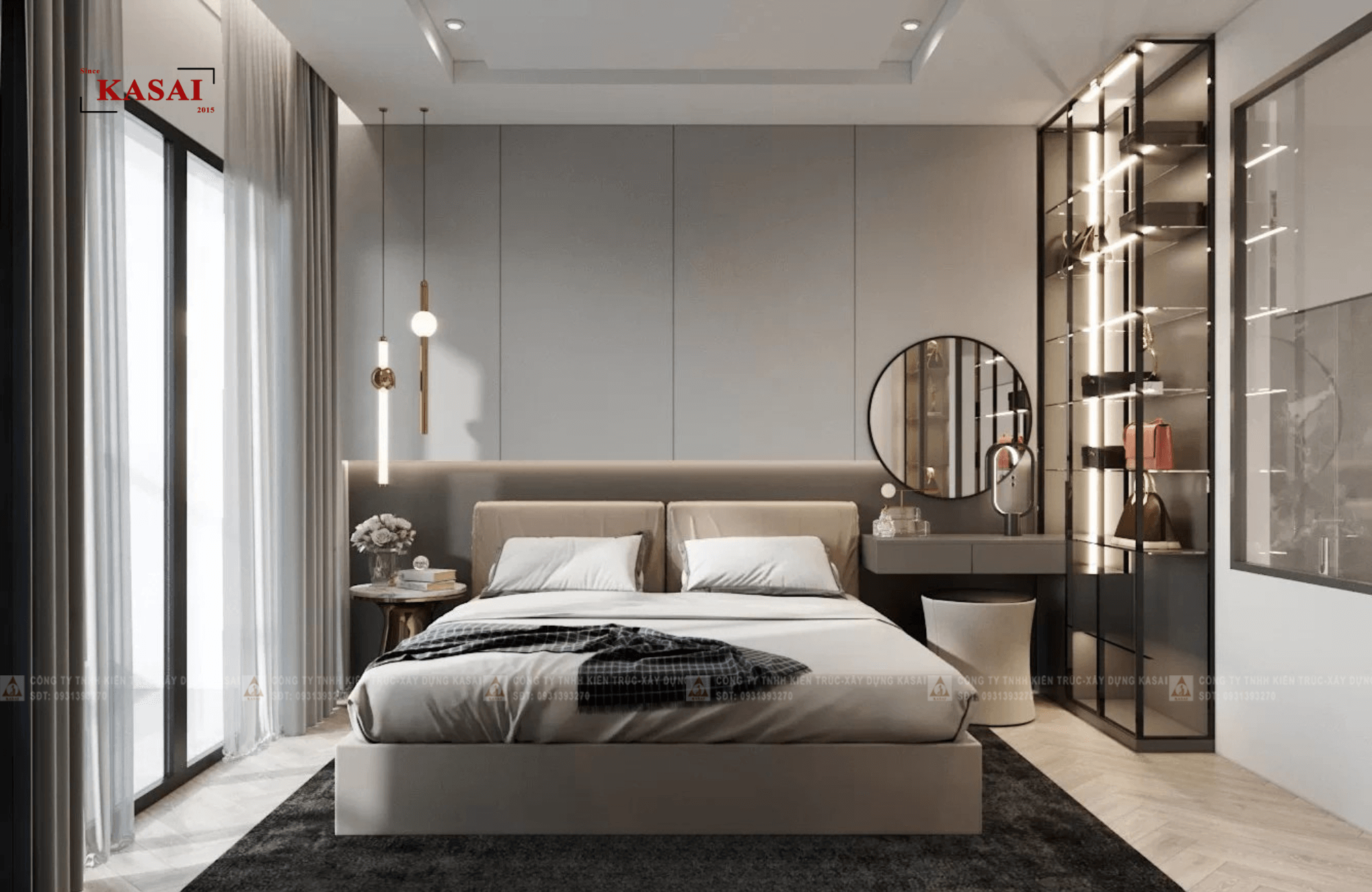 Thiết kế phòng ngủ nhỏ 4