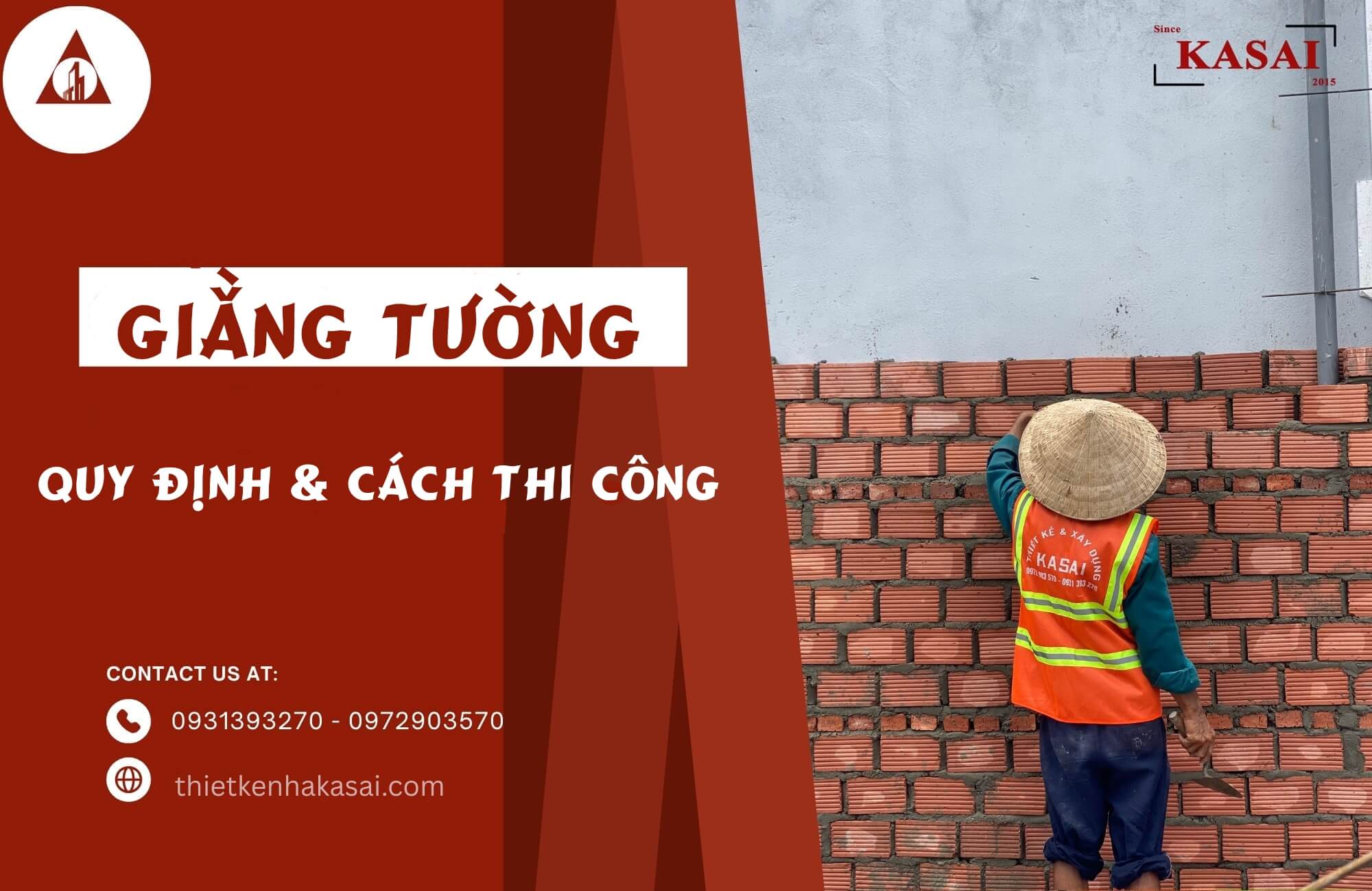 Tường cao bao nhiêu thì có giằng tường