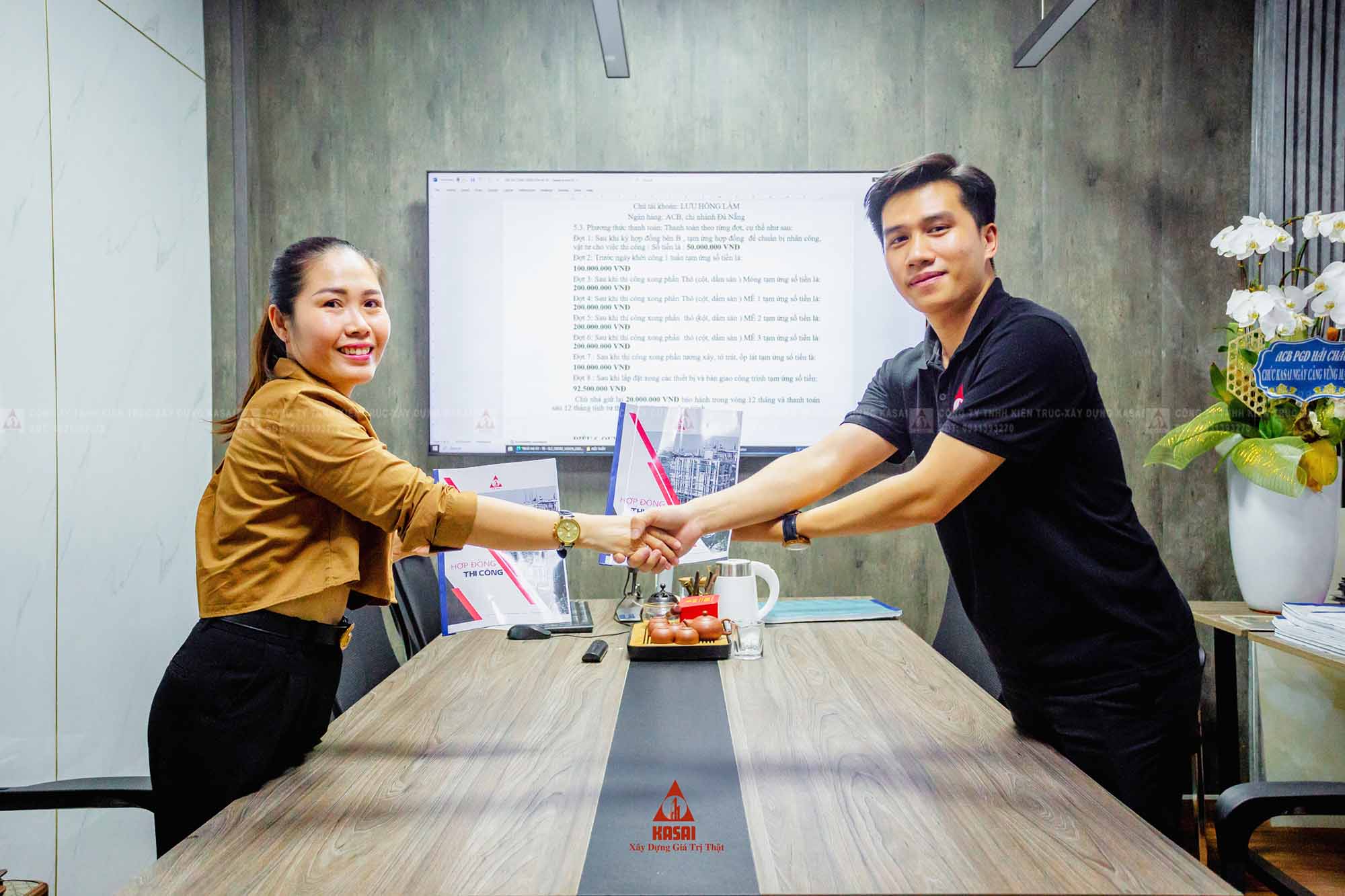 Ký hợp đồng thiết kế KASAI