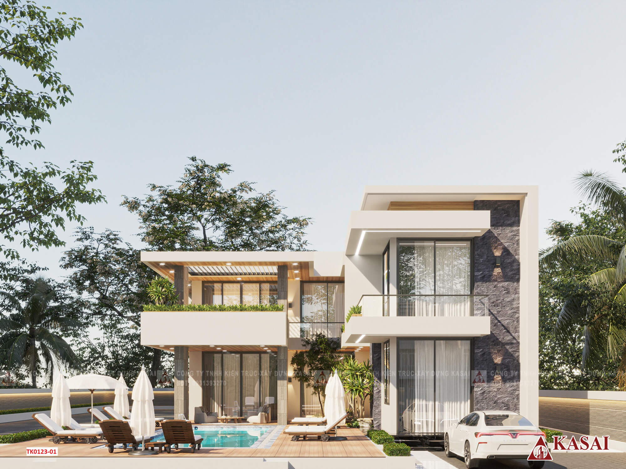Mẫu thiết kế huyện hòa vang Villa