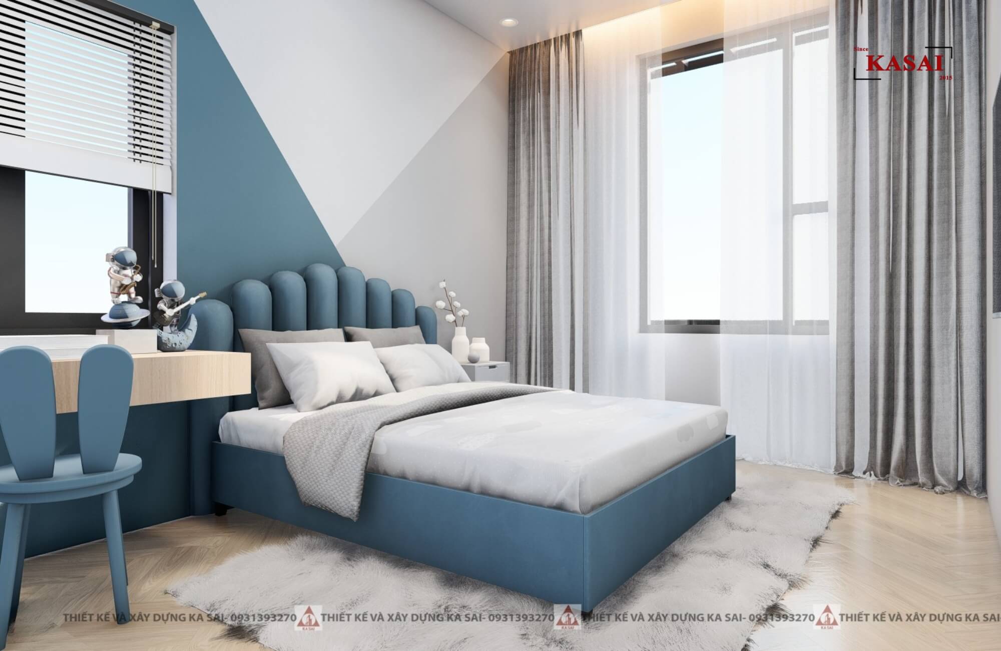 Màu xanh dương hợp mệnh kim
