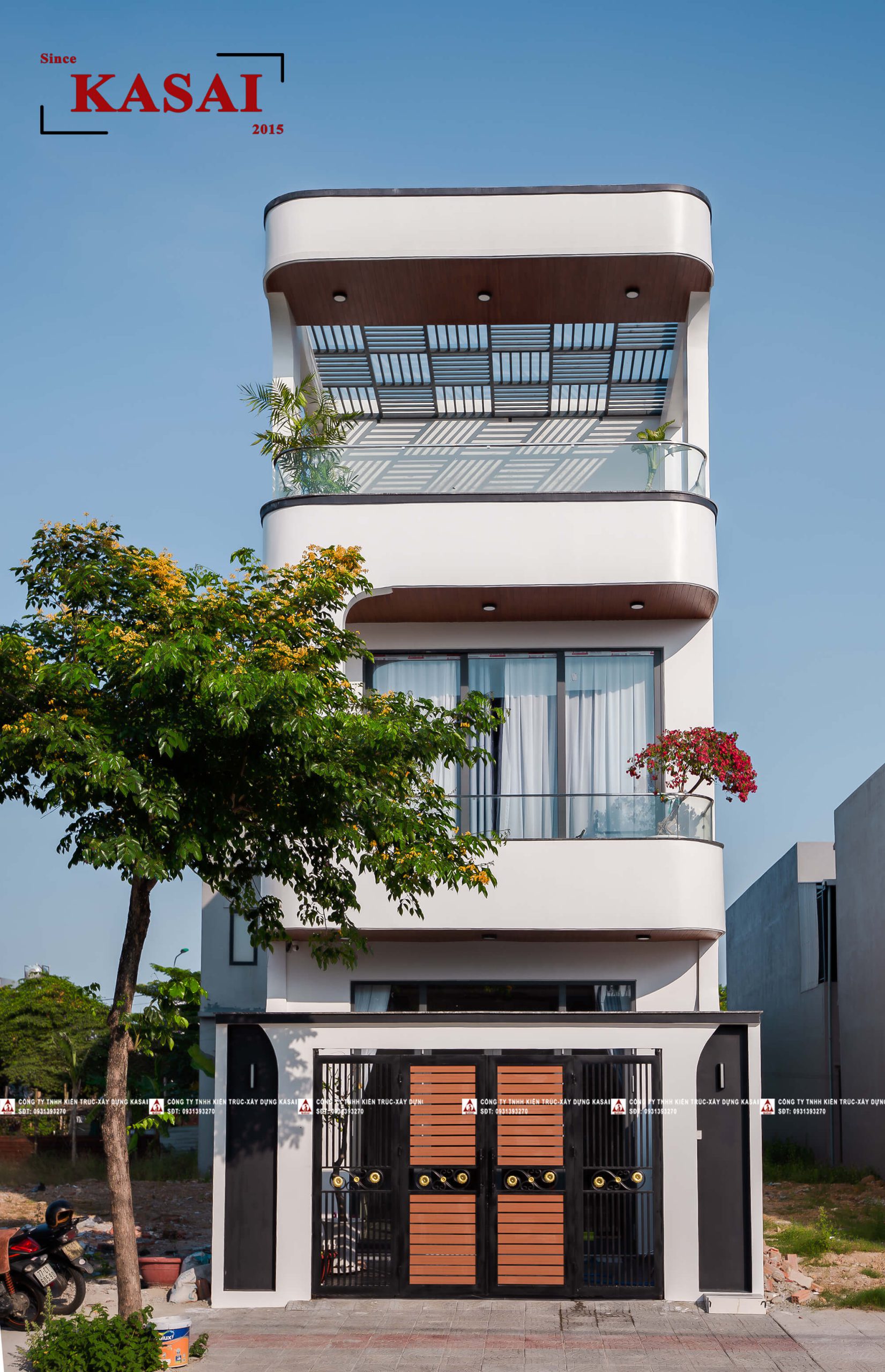 Nhà 3 tầng cô hoa