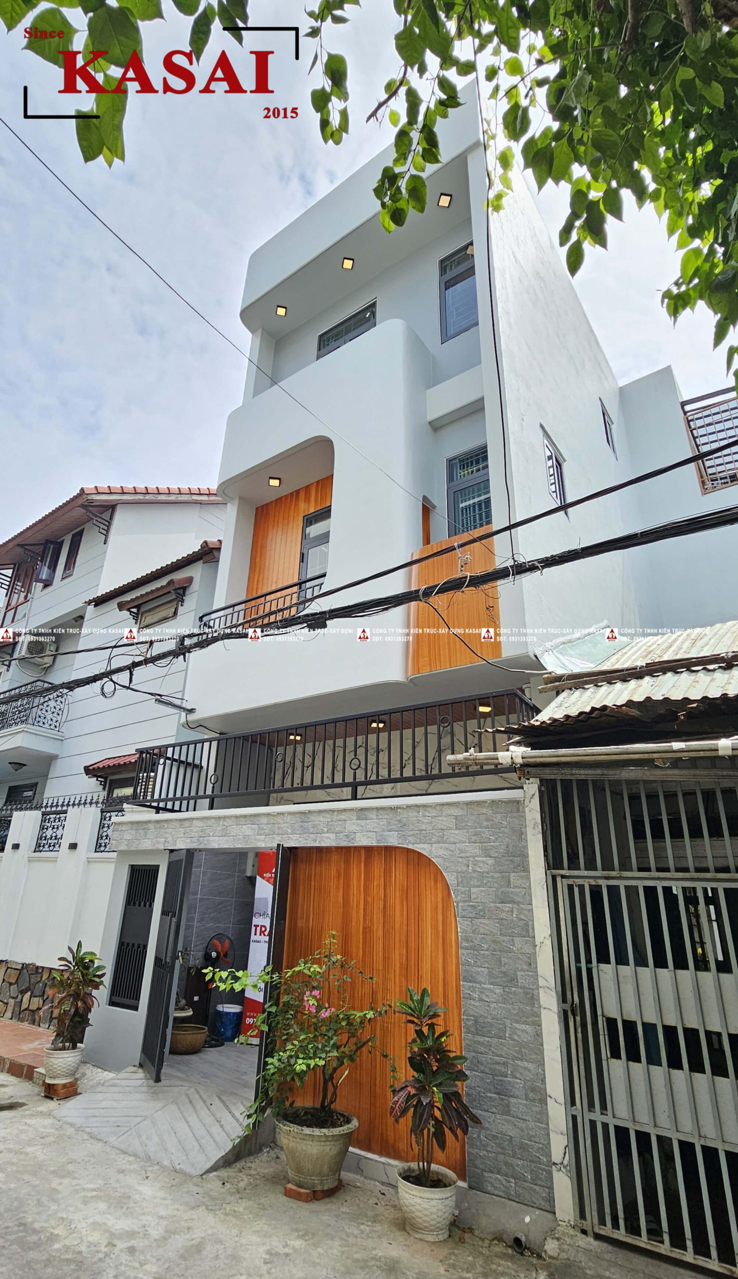 Nhà phố 3 tầng xây dựng trọn gói KASAI