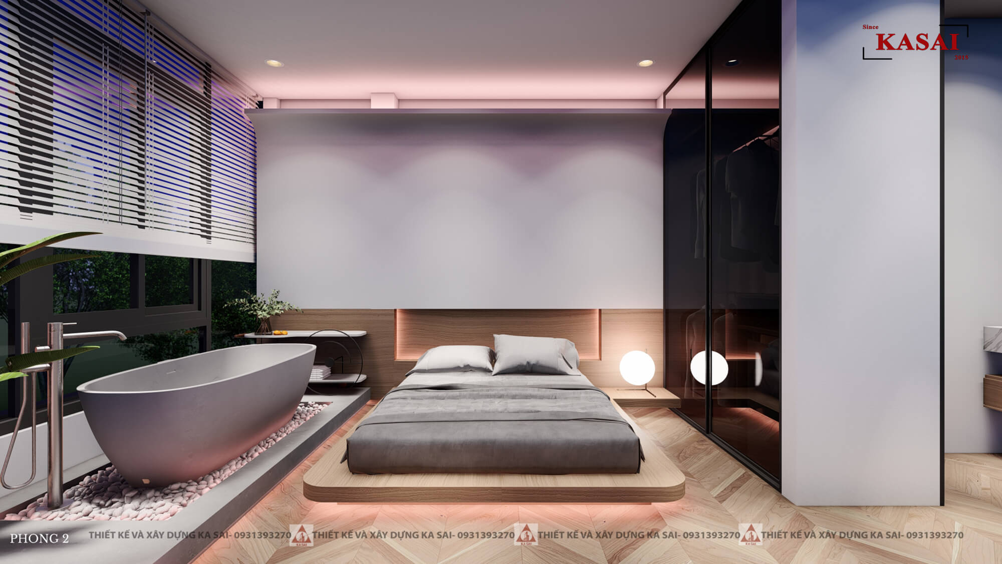 Phòng 2 thiết kế khách sạn mặt tiền 10m