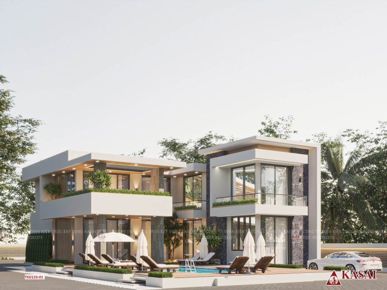 Thiết kế biệt thự 400m2