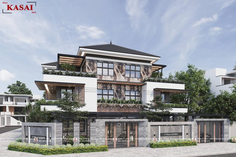 Thiết kế biệt thự 500m2