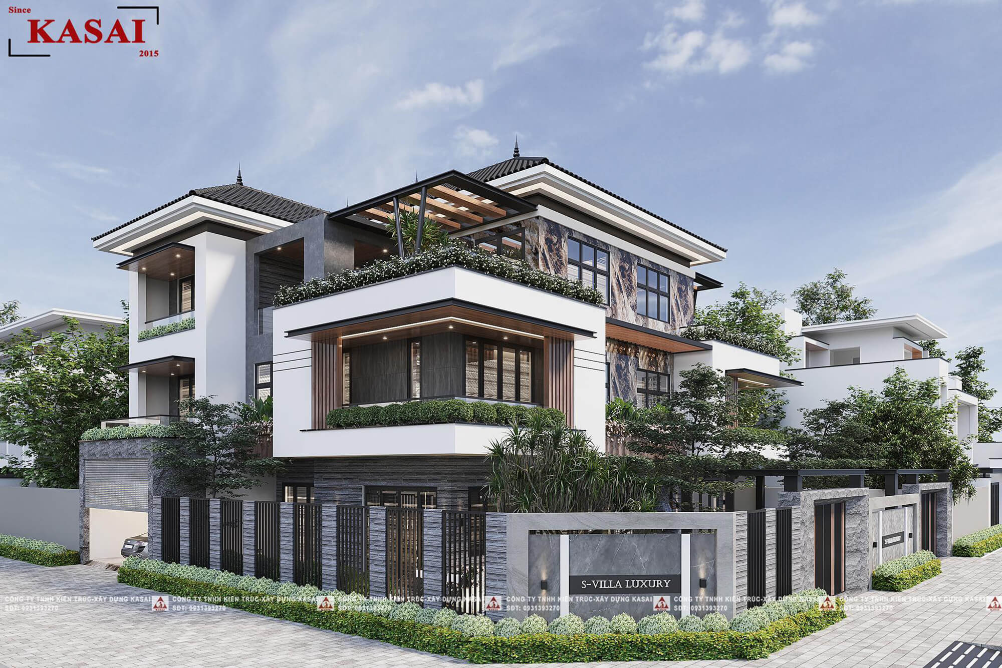 Thiết kế biệt thự 500m2