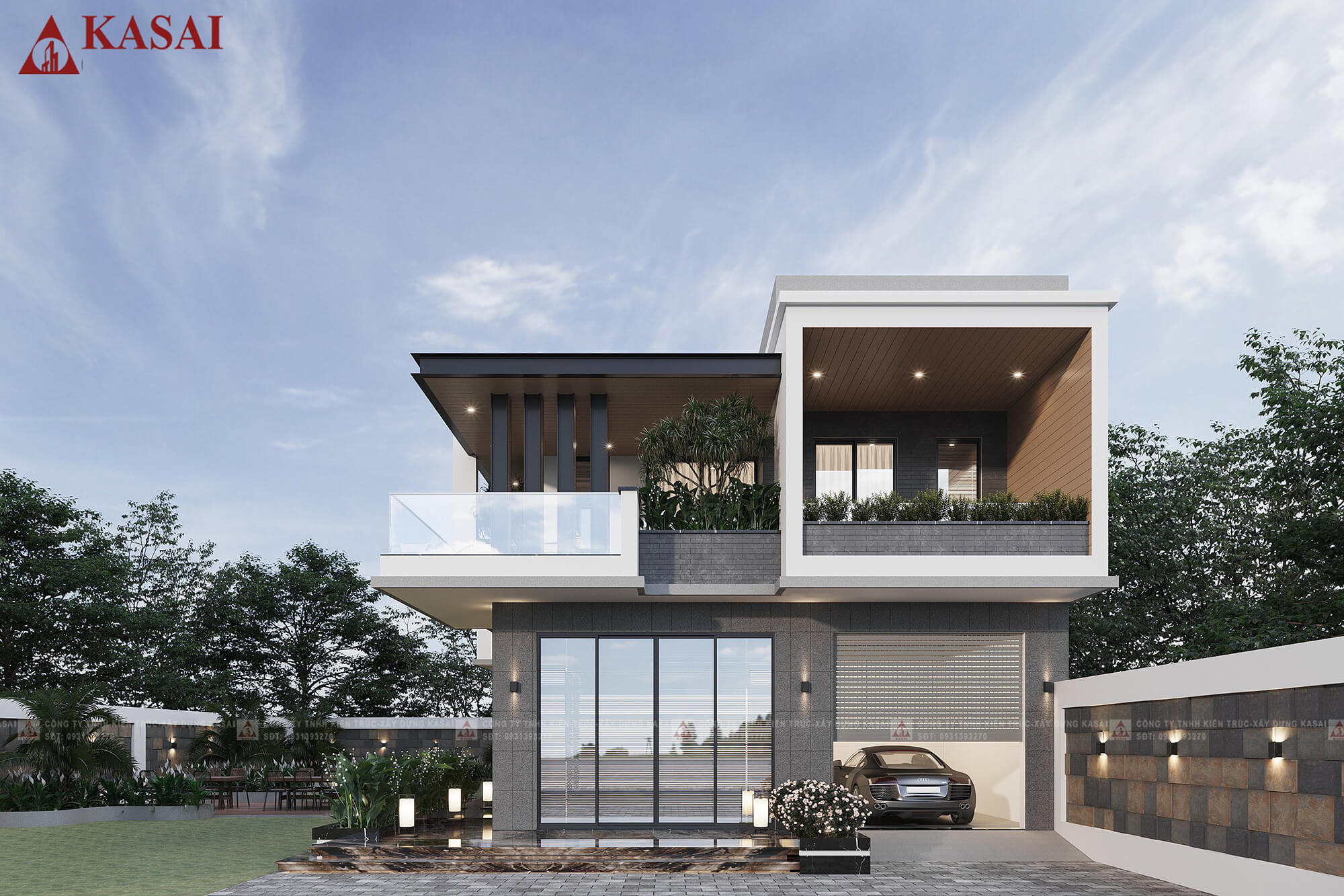 Mẫu Thiết Kế Biệt Thự 8x15m Đẹp, Hiện Đại Và Sang Trọng