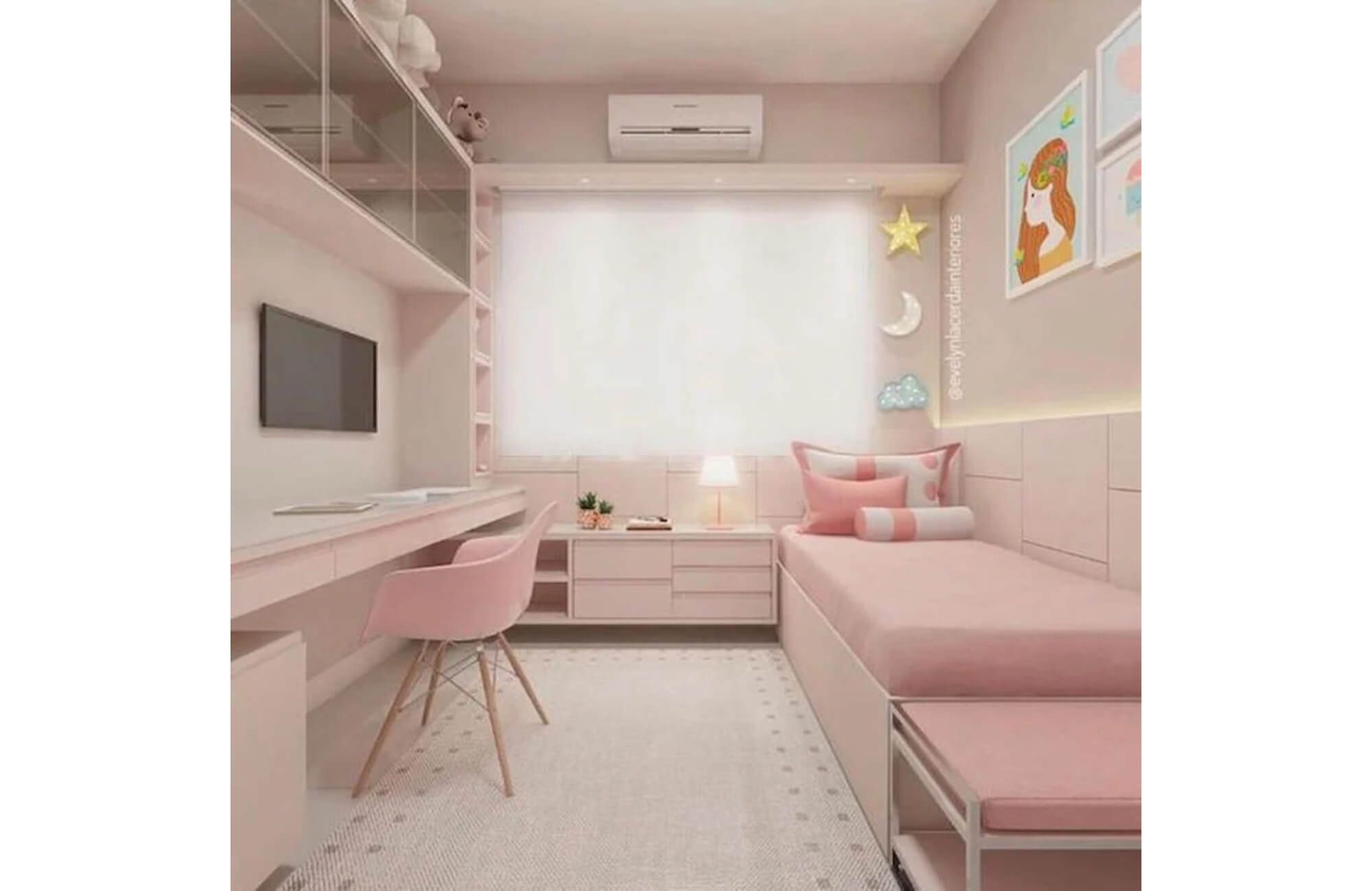 Thiết kế phòng ngủ nhỏ 2m2