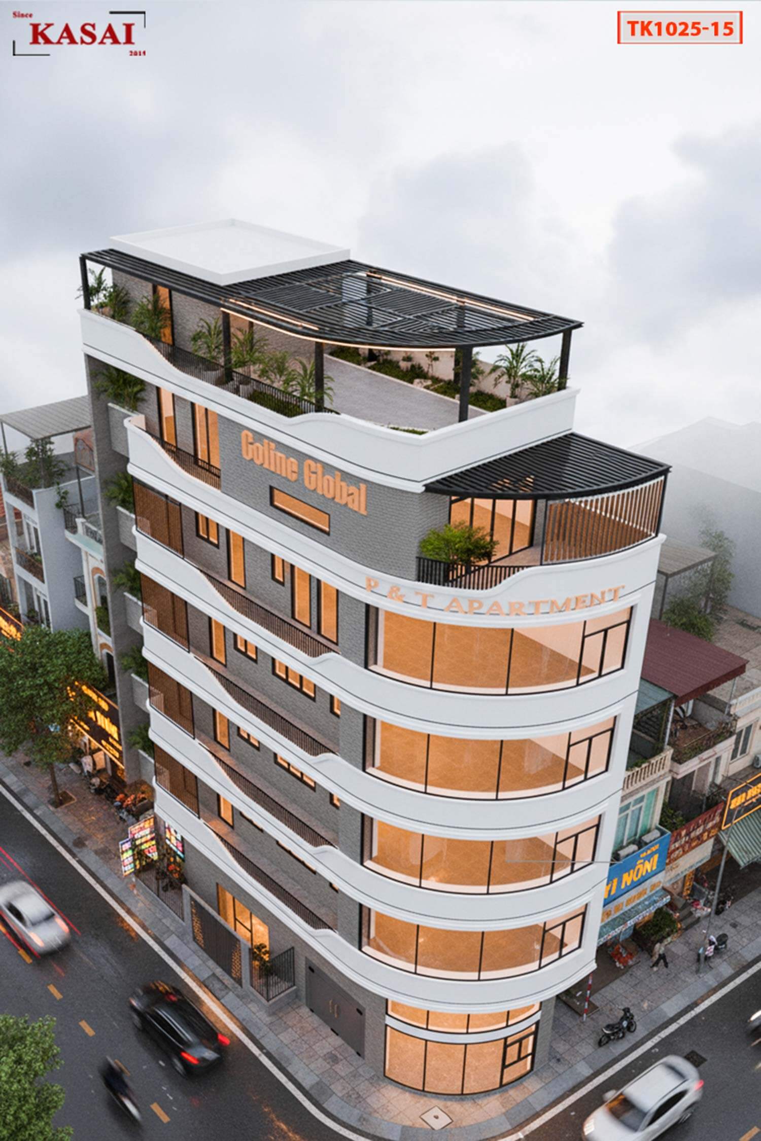 Xây căn hộ cho thuê Đà Nẵng hiện đại Xây căn hộ cho thuê Đà Nẵng hiện đại