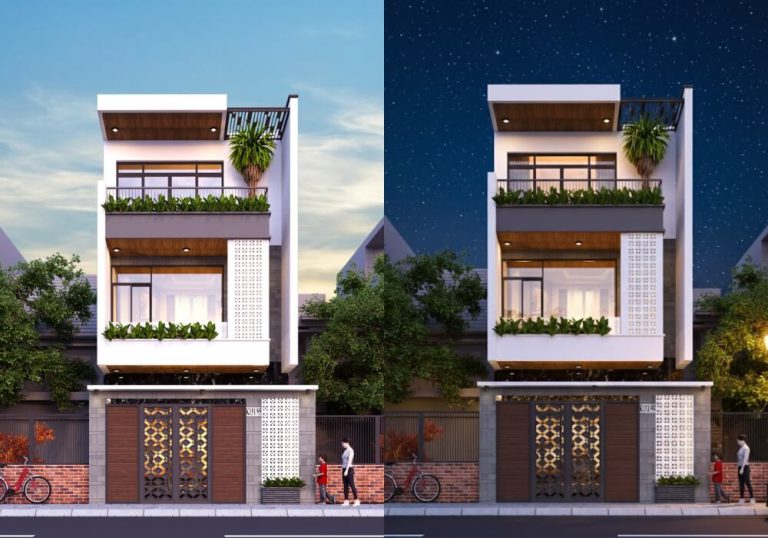 Nhà ống 3 phòng ngủ 1 phòng thờ