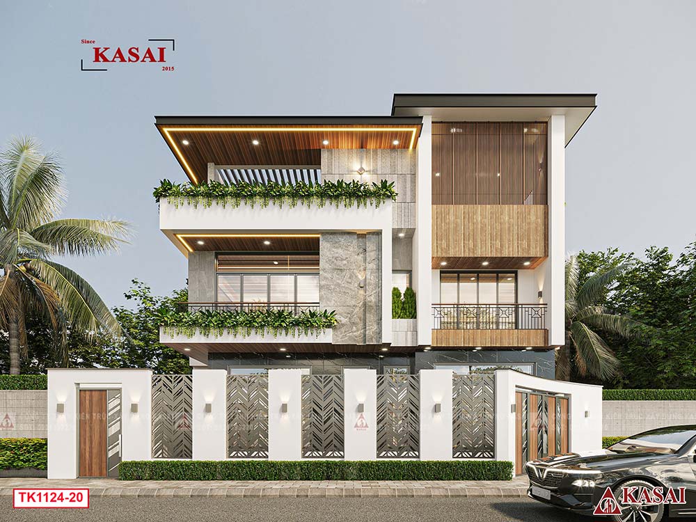 Biệt thự 3 tầng hiện đại sang trọng mọi góc nhìn