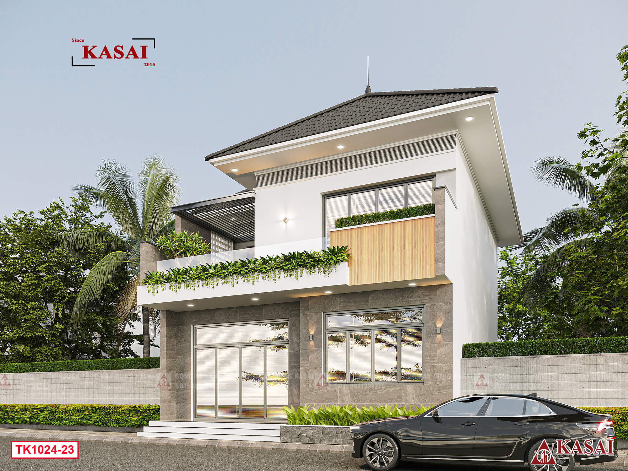 Nhà 2 tầng 9x10m đẹp