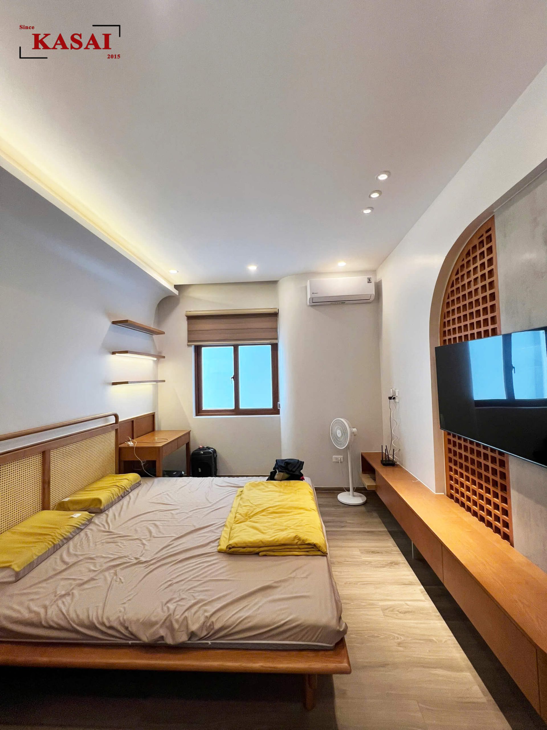Phòng ngủ 1 nhà 3 tầng Hà Nội