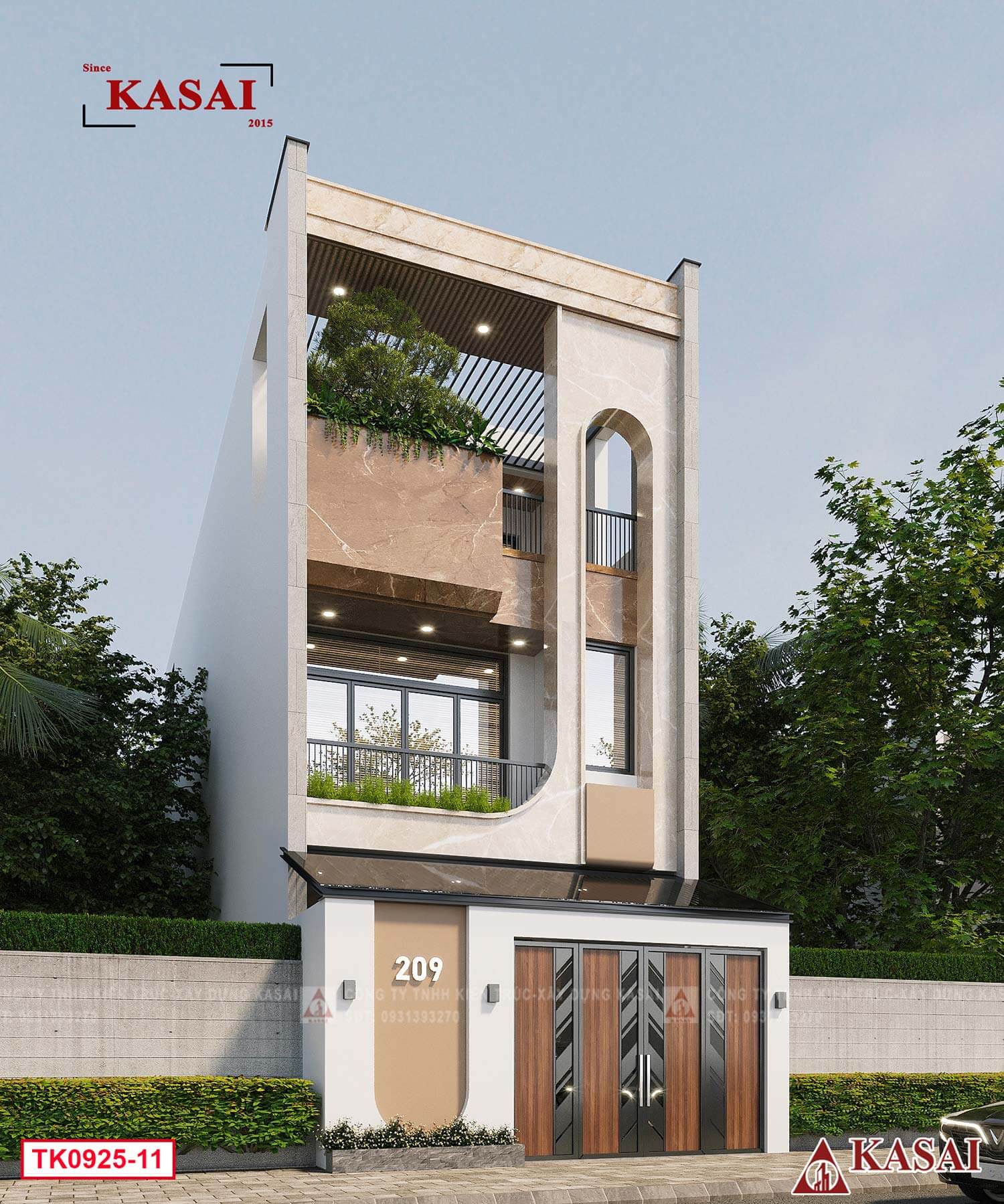 Nhà 3 tầng đẹp Đà Nẵng