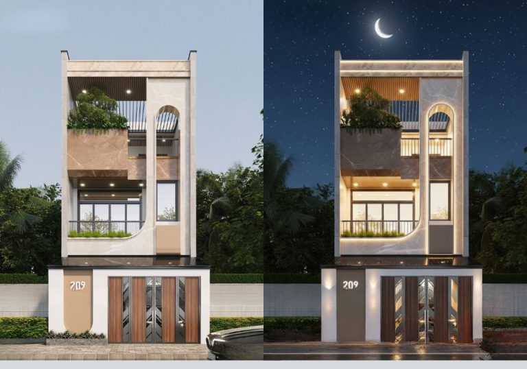 Nhà 3 tầng đẹp Đà Nẵng