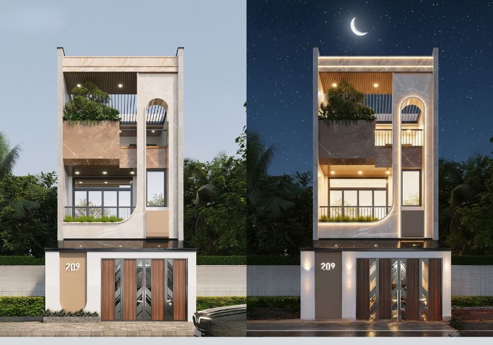 Nhà 3 tầng đẹp Đà Nẵng Nhà 3 tầng đẹp Đà Nẵng