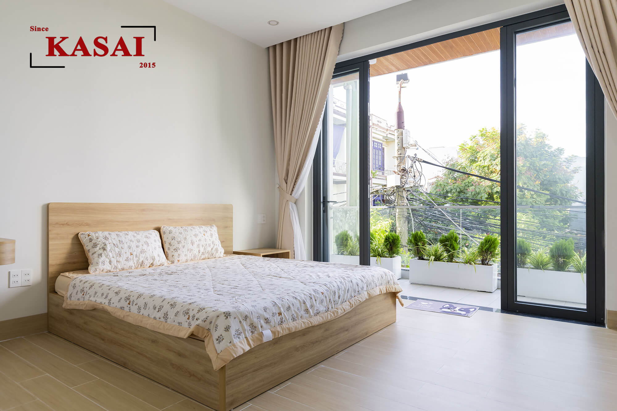 Phòng ngủ 3 nhà 2 tầng nổi bật Đà Nẵng