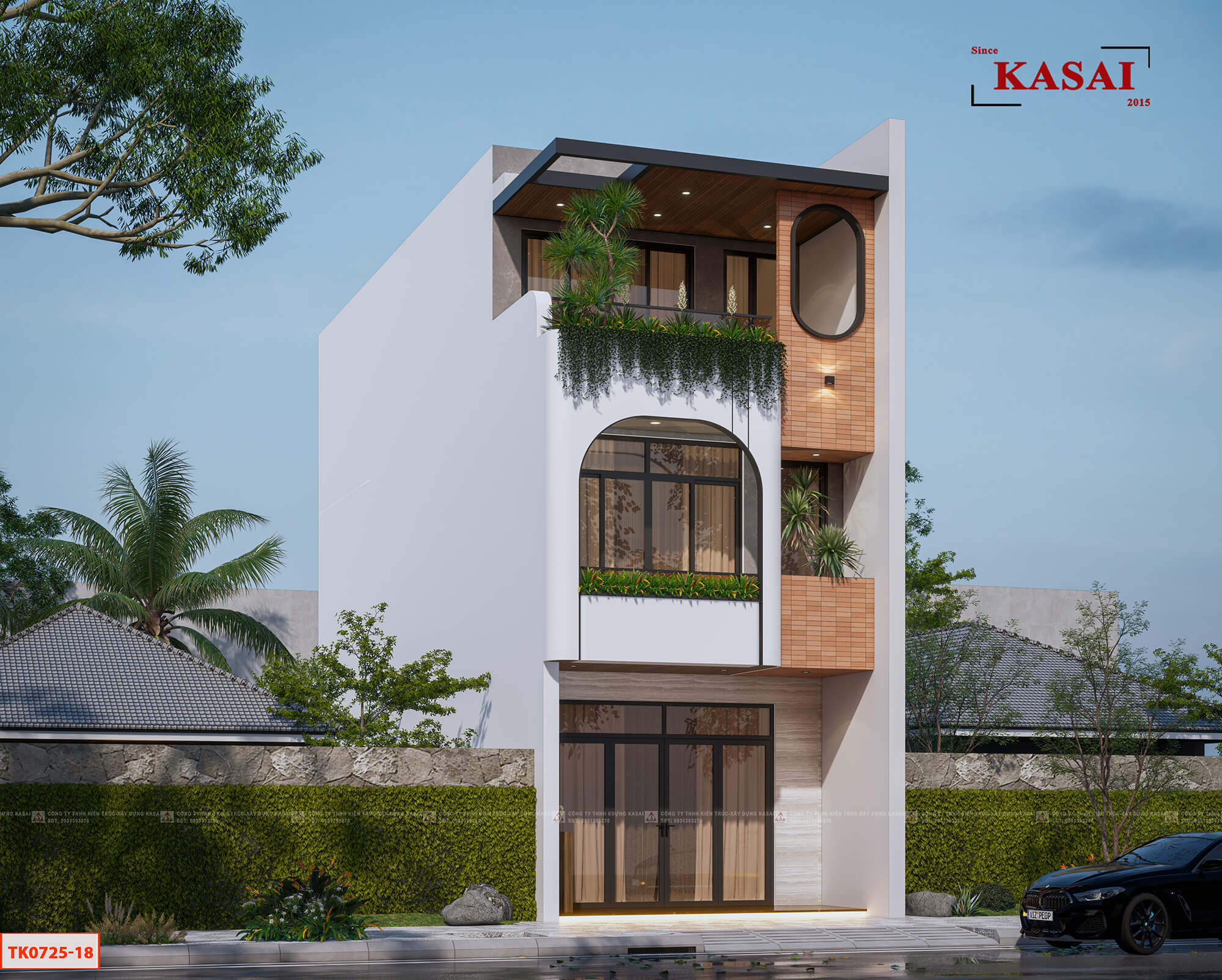 5x14 nhà 5x14m 3 phòng ngủ