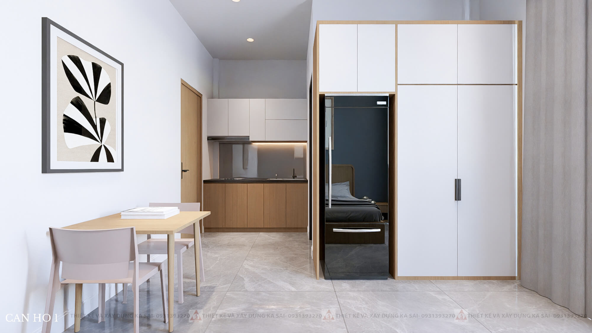 Căn hộ 1 xây căn hộ cho thuê Đà Nẵng 5 tầng