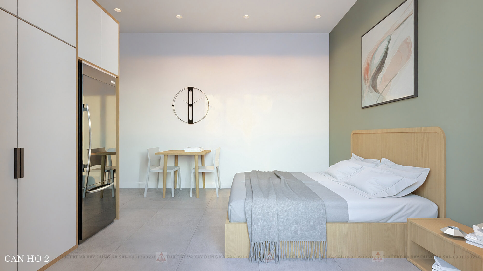 Căn hộ 2 xây căn hộ cho thuê Đà Nẵng 5 tầng