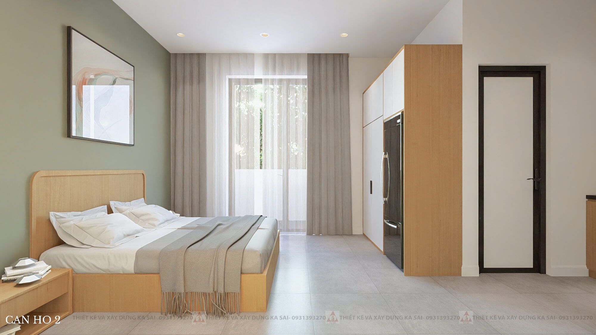 Căn hộ 2 xây căn hộ cho thuê Đà Nẵng 5 tầng