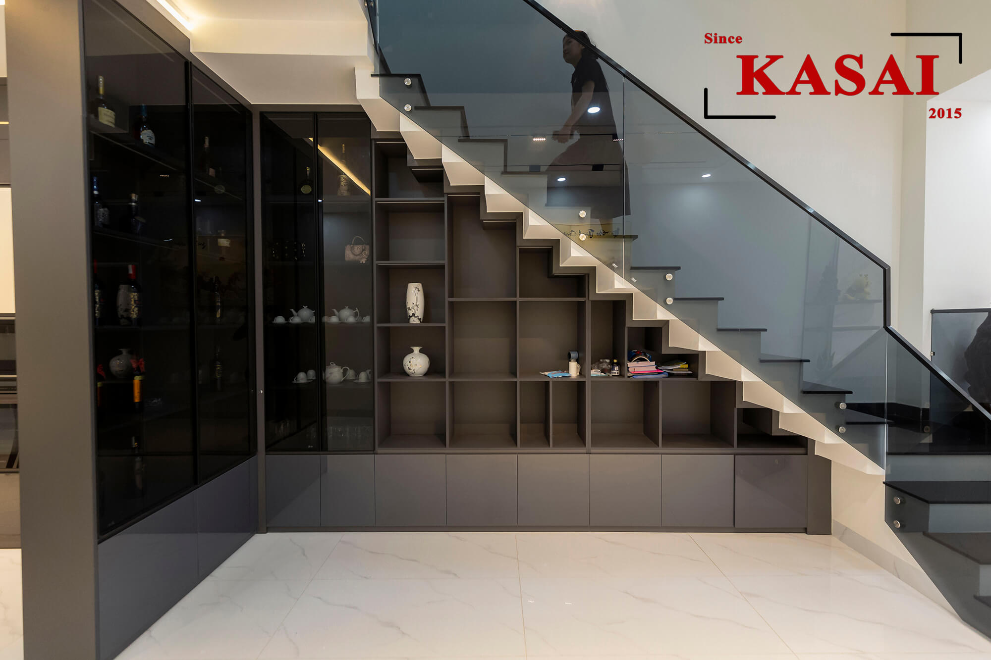 Gầm cầu thang A's House Đà Nẵng