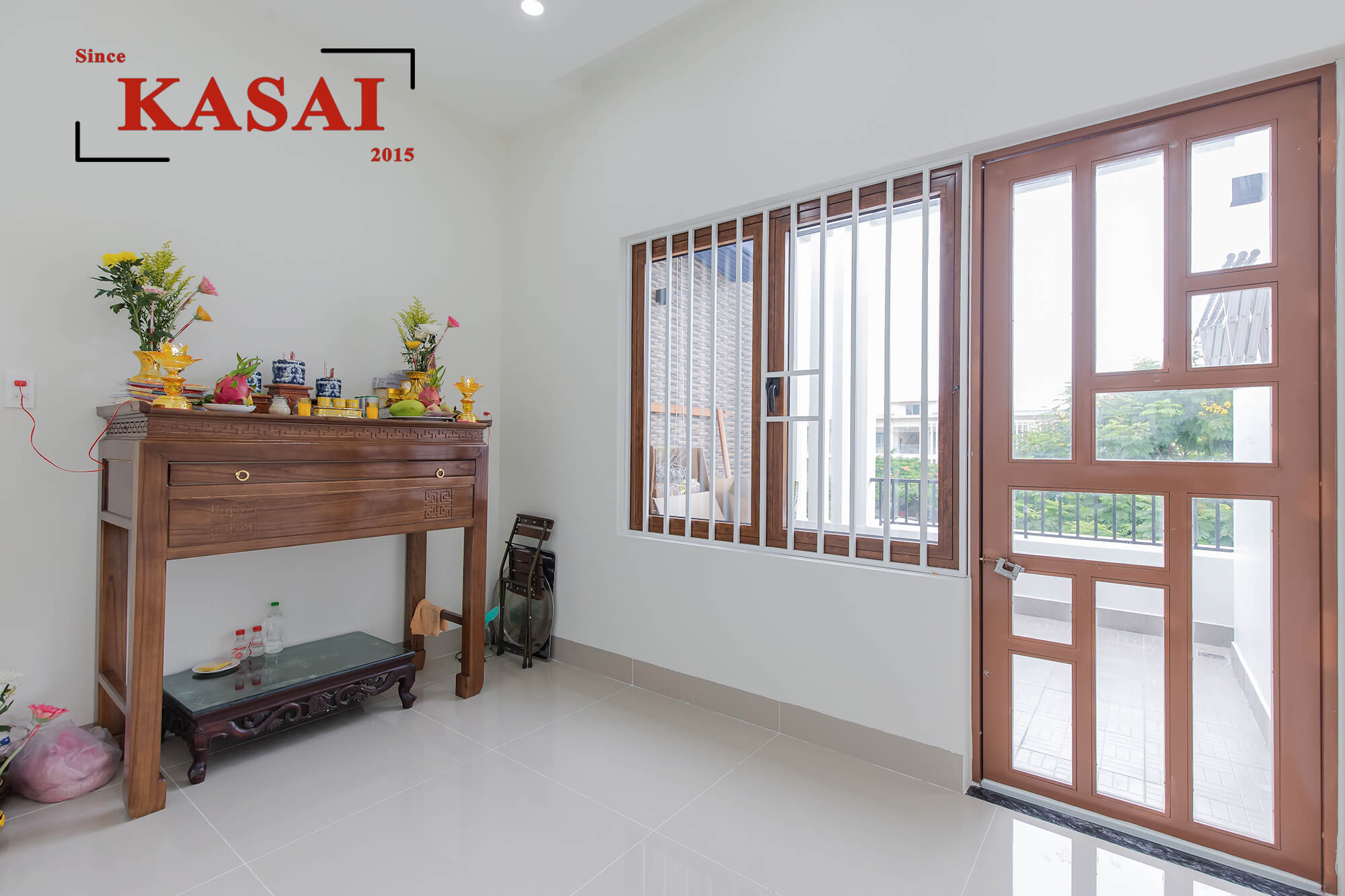 Xây nhà trọn gói T's House phòng thờ